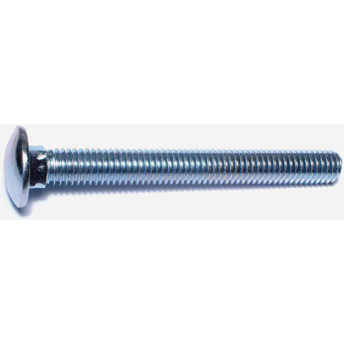 Midwest Fastener 7/16 In.-14 x 4 In. Zinc Plated Grade 2 / A307 Steel Coarse Thread Carriage Bolt (25 Ct.)