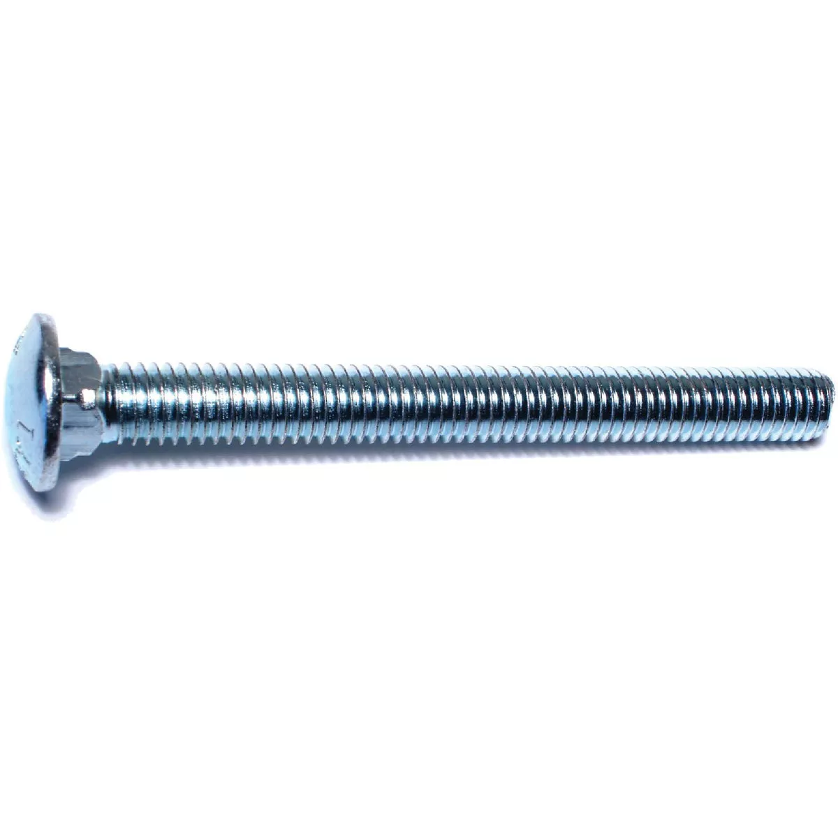 Midwest Fastener 7/16 In.-14 x 4-1/2 In. Zinc Plated Grade 2 / A307 Steel Coarse Thread Carriage Bolt (25 Ct.)