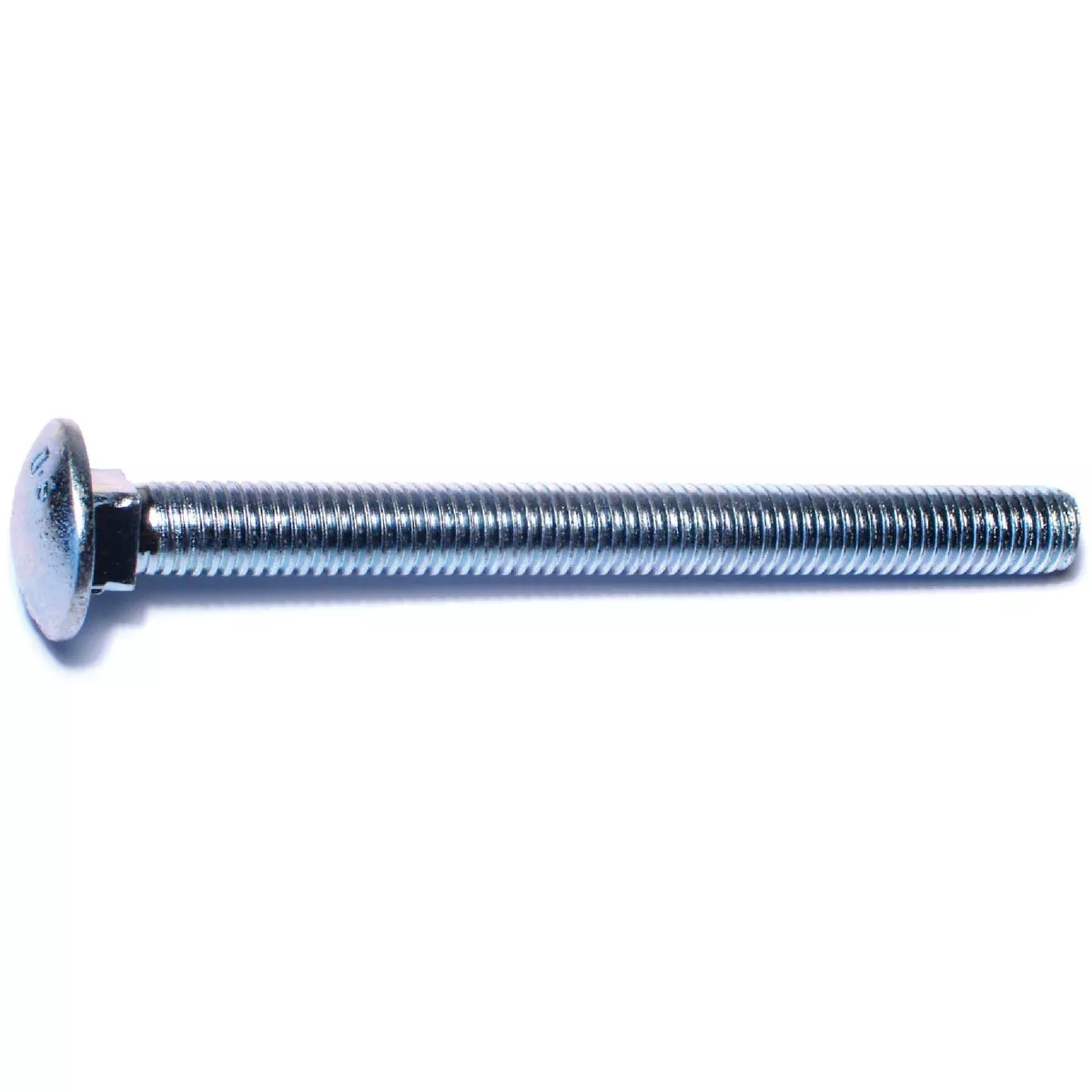 Midwest Fastener 1/2 In.-13 x 5-1/2 In. Zinc Plated Grade 2 / A307 Steel Coarse Thread Carriage Bolt (25 Ct.)-