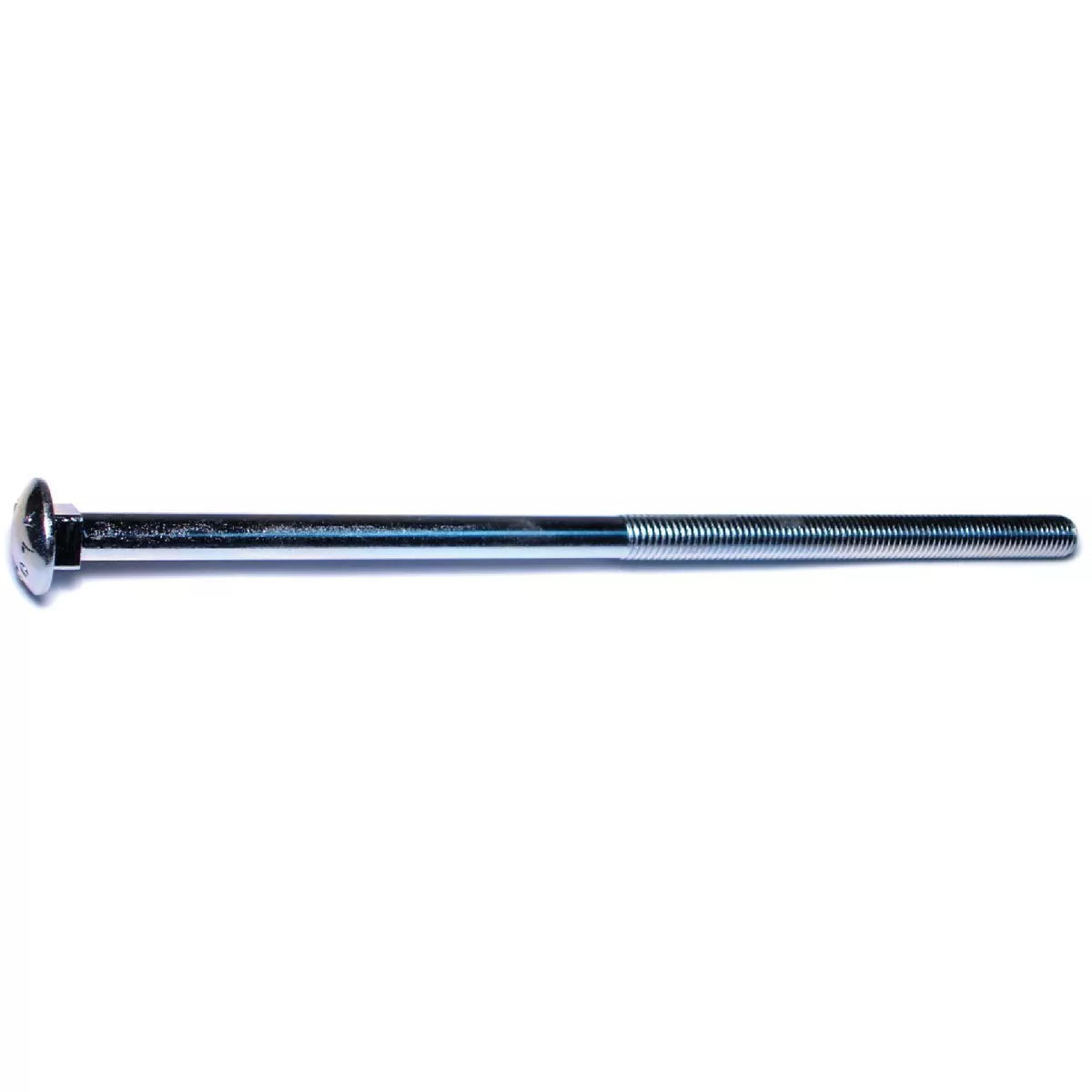 Midwest Fastener 1/2 In.-13 x 12 In. Zinc Plated Grade 2 / A307 Steel Coarse Thread Carriage Bolt (25 Ct.) - photo 2
