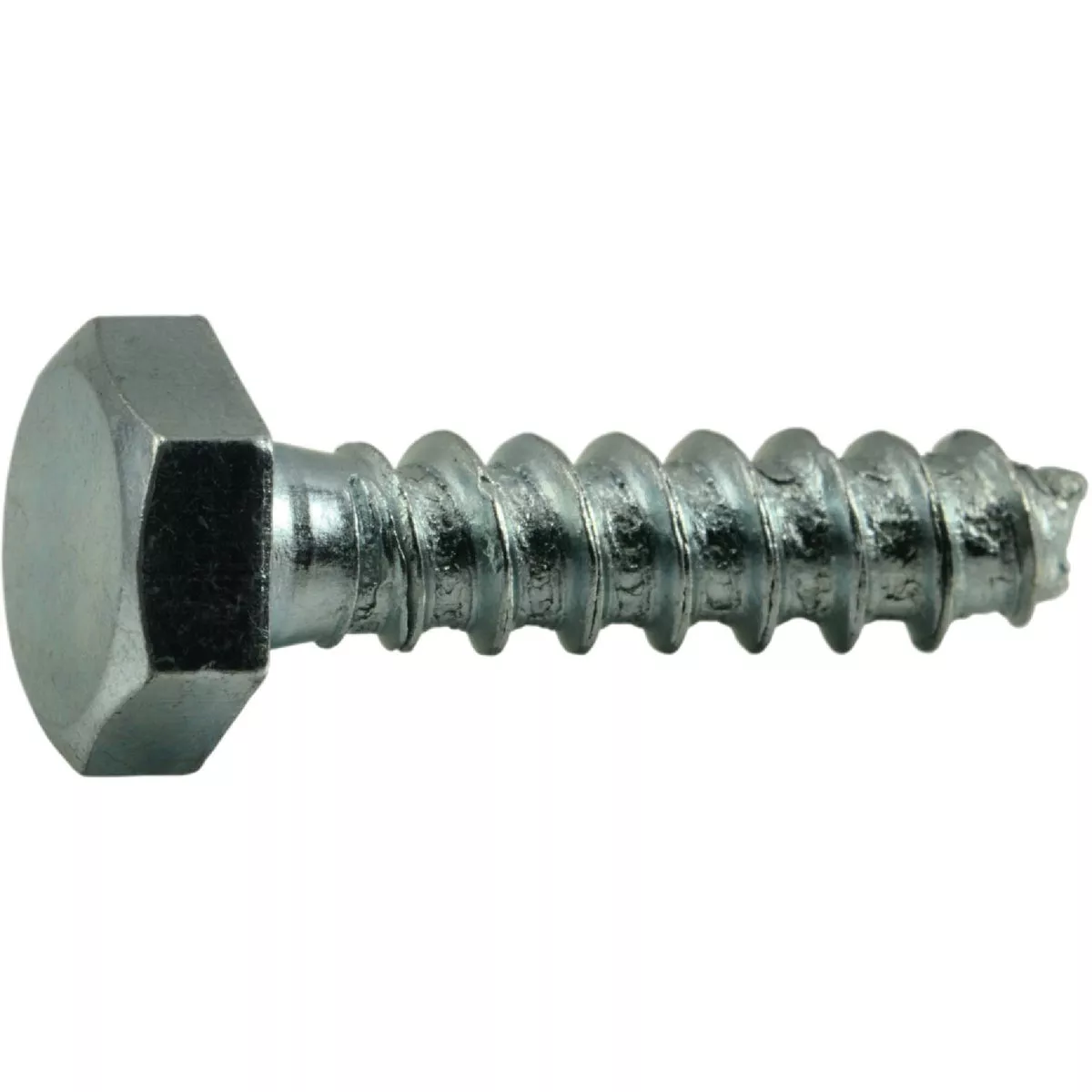 Midwest Fastener 1/4 In. x 1-1/4 In. Zinc Plated Grade 2 / A307 Steel Hex Head Lag Screws (100 Ct.)-