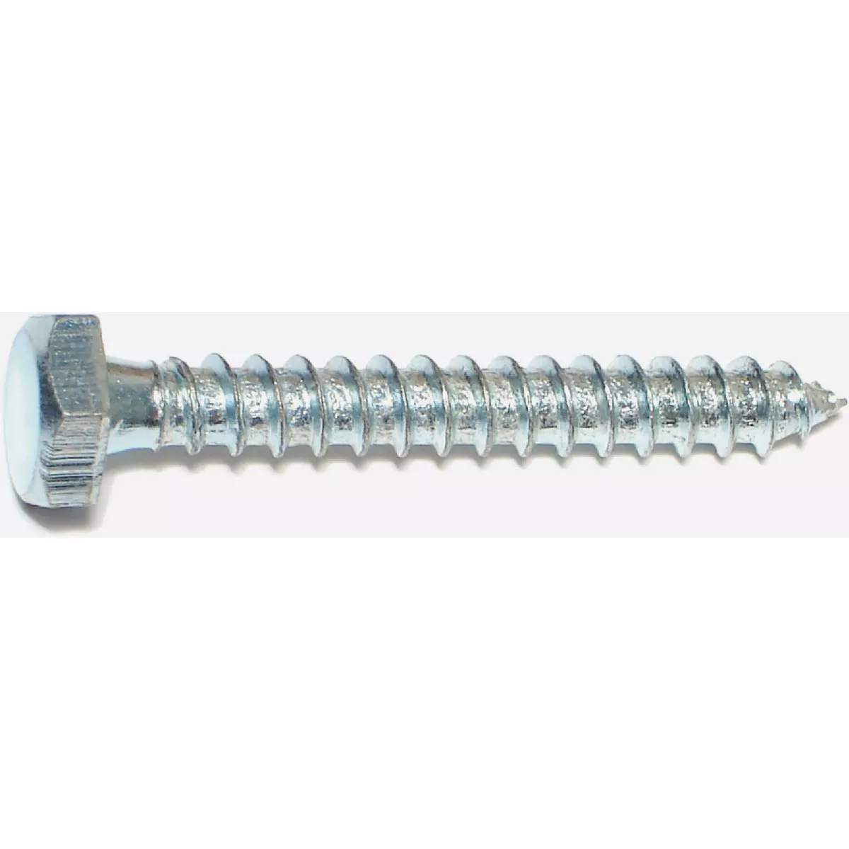 Midwest Fastener 1/4 In. x 2 In. Zinc Plated Grade 2 / A307 Steel Hex Head Lag Screws (100 Ct.)
