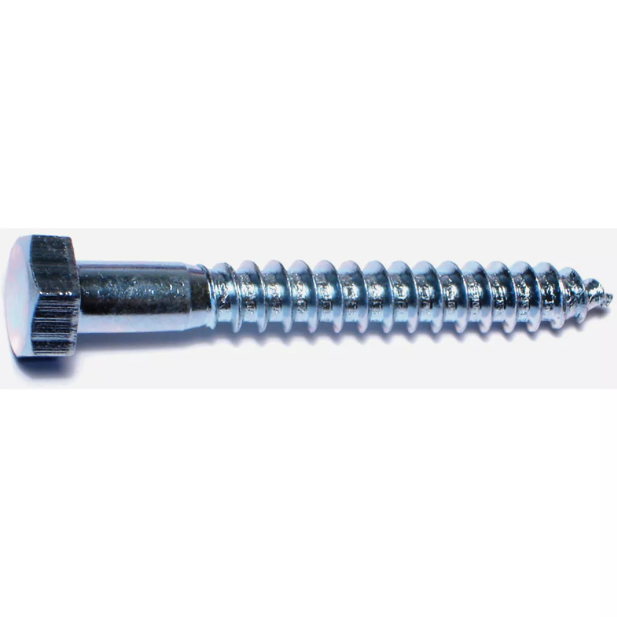 Midwest Fastener 5/16 In. x 2-1/2 In. Zinc Plated Grade 2 / A307 Steel Hex Head Lag Screws (100 Ct.)