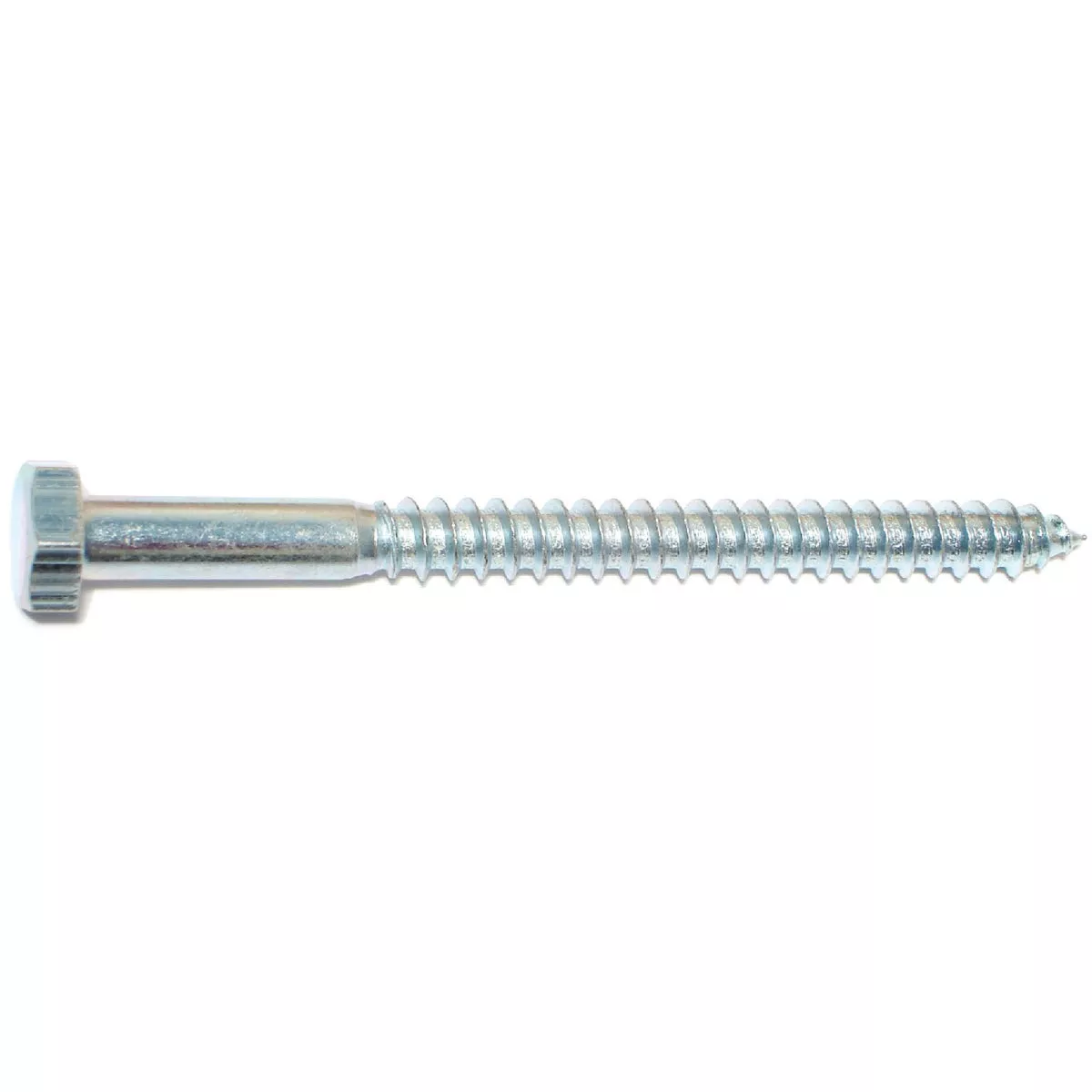 Prime-Line 5/16 X 5 Inch Hex Lag Screws – A307 Grade A Zinc Plated Steel, 25-Pack For Heavy-Duty Wood Framing, Decks & Structural Projects