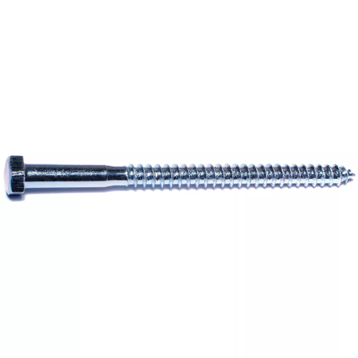 Midwest Fastener 3/8 In. x 5-1/2 In. Zinc Plated Grade 2 / A307 Steel Hex Head Lag Screws (50 Ct.)