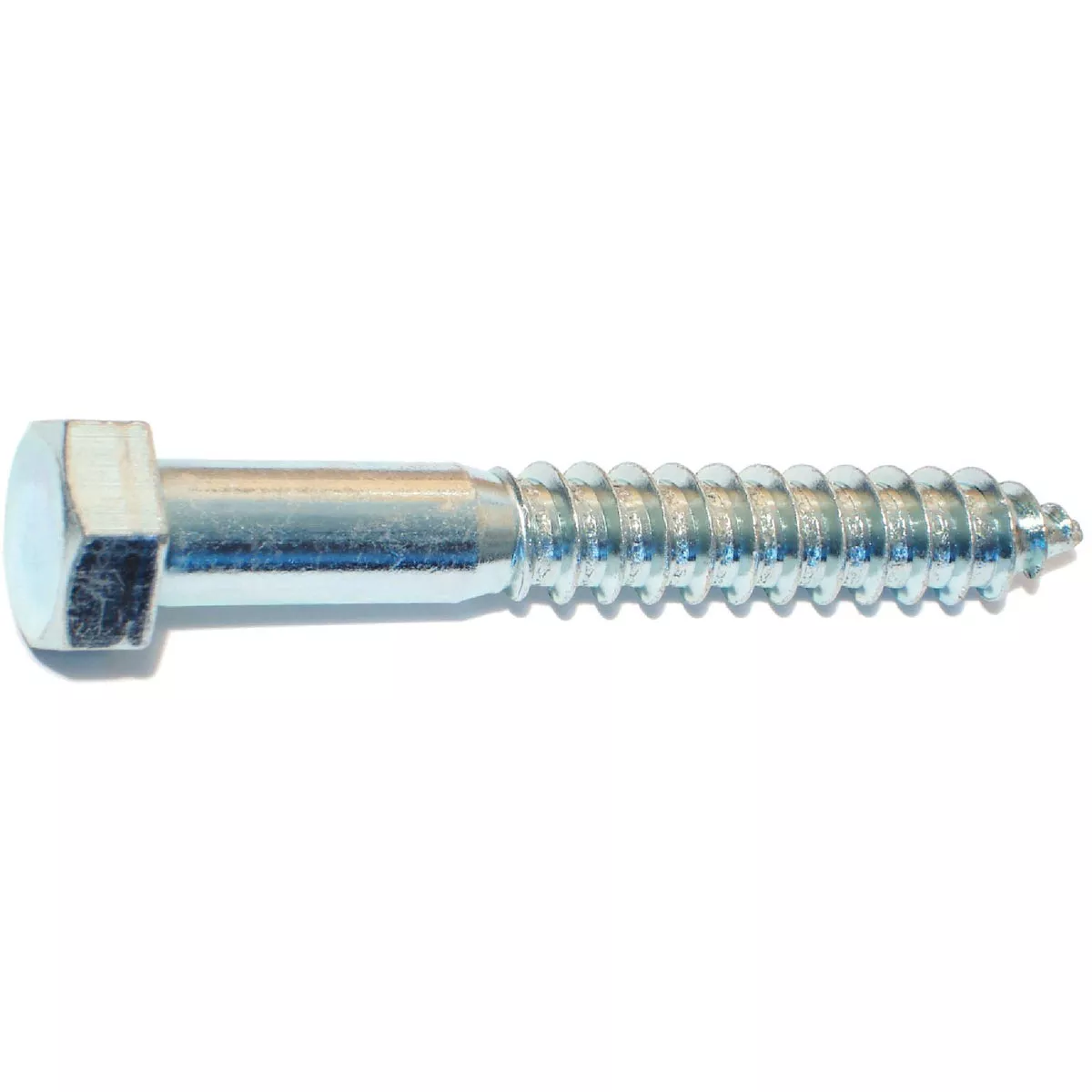 Midwest Fastener 1/2 In. x 3-1/2 In. Zinc Plated Grade 2 / A307 Steel Hex Head Lag Screws