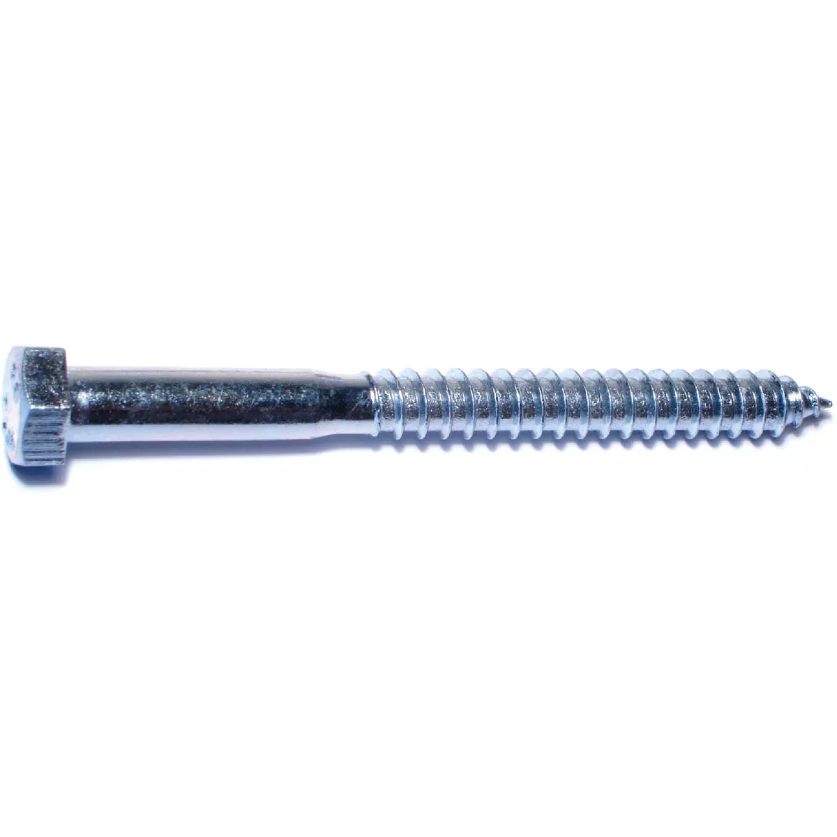 Midwest Fastener 1/2 In. x 5-1/2 In. Zinc Plated Grade 2 / A307 Steel Hex Head Lag Screws (25 Ct.)-