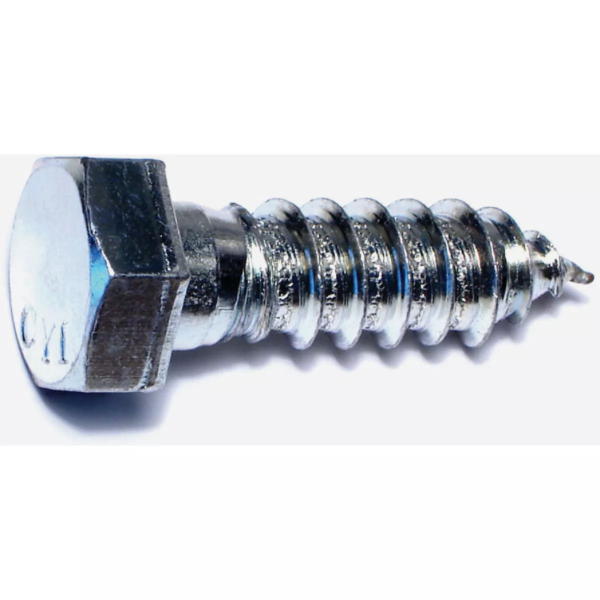 Midwest Fastener 5/8 In. x 2 In. Zinc Plated Grade 2 / A307 Steel Hex Head Lag Screws (25 Ct.)-