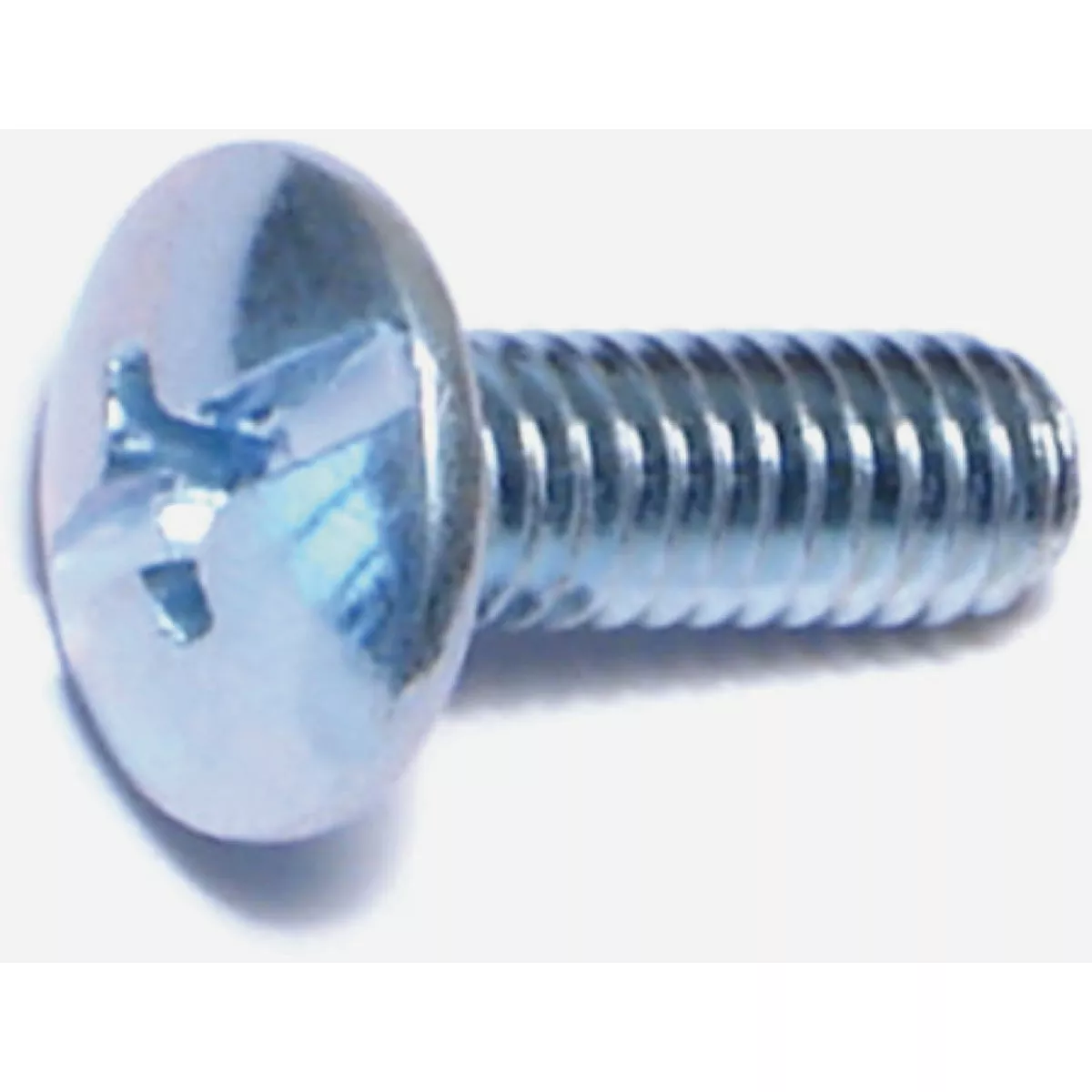 Midwest Fastener #8-32 x 1/2 In. Zinc Plated Steel Coarse Thread Combo Truss Head Machine Screws (100 Ct.)-