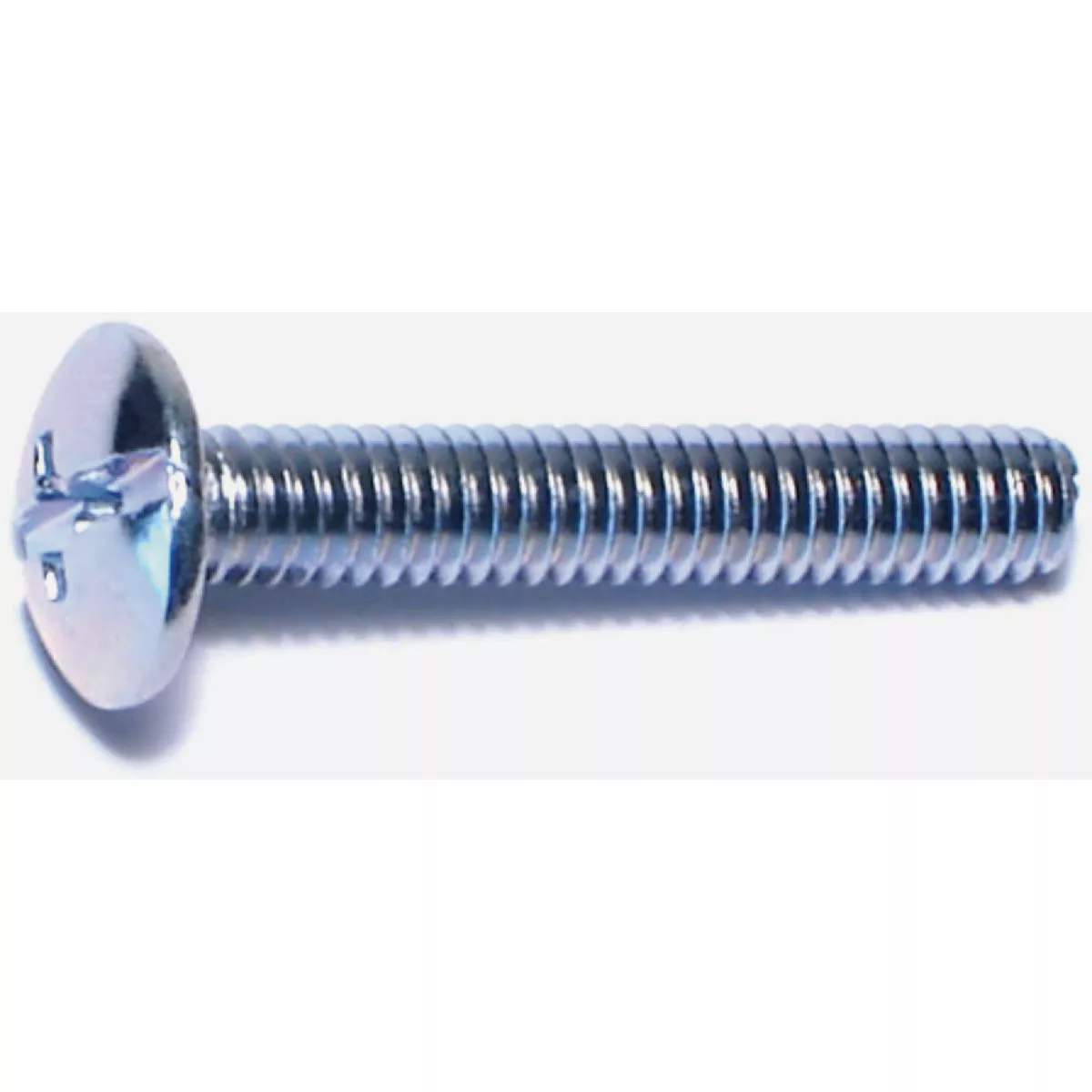 Midwest Fastener #8-32 x 1 In. Zinc Plated Steel Coarse Thread Combo Truss Head Machine Screws (100 Ct.)