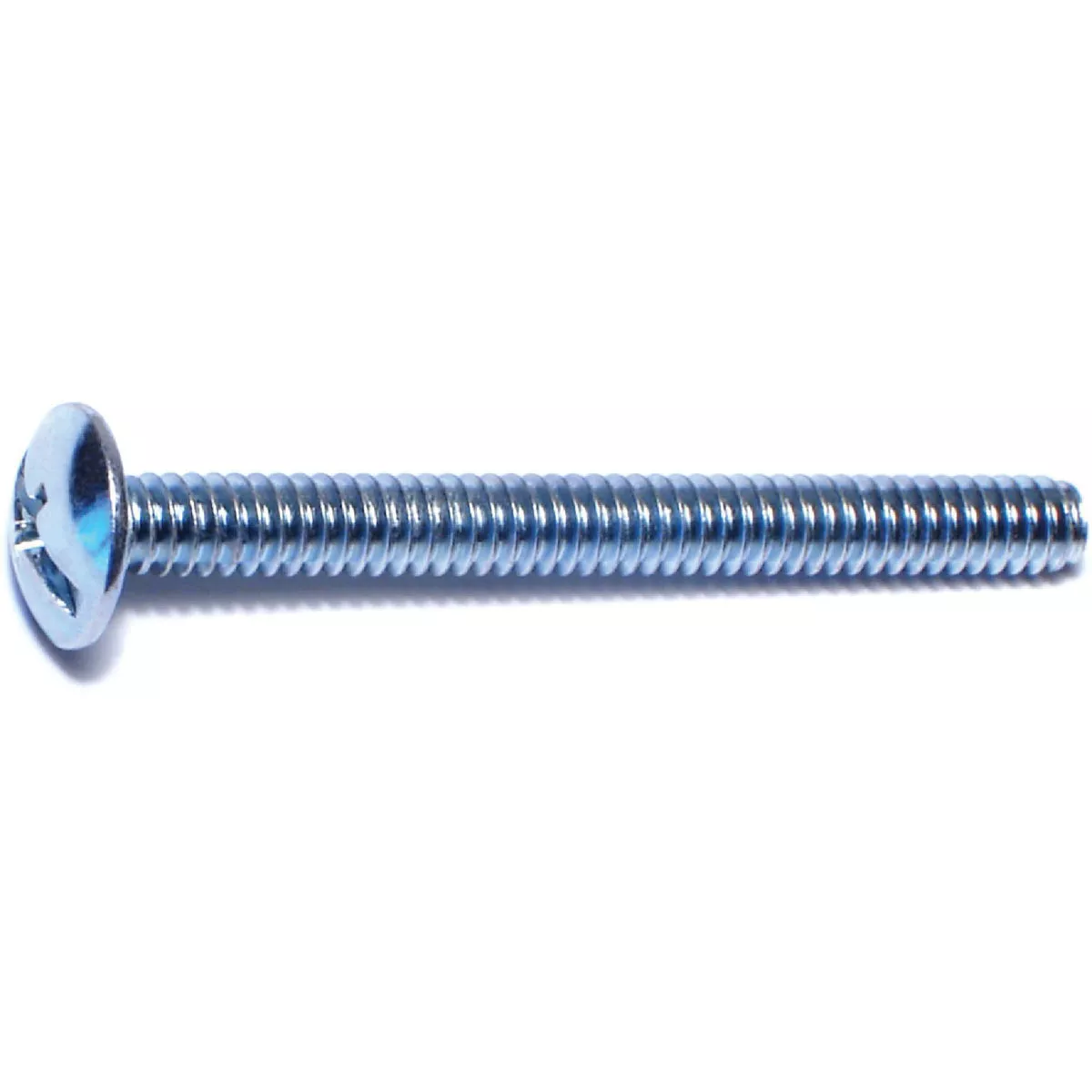 Midwest Fastener #10-24 x 2 In. Zinc Plated Steel Coarse Thread Combo Truss Head Machine Screws (100 Ct.)