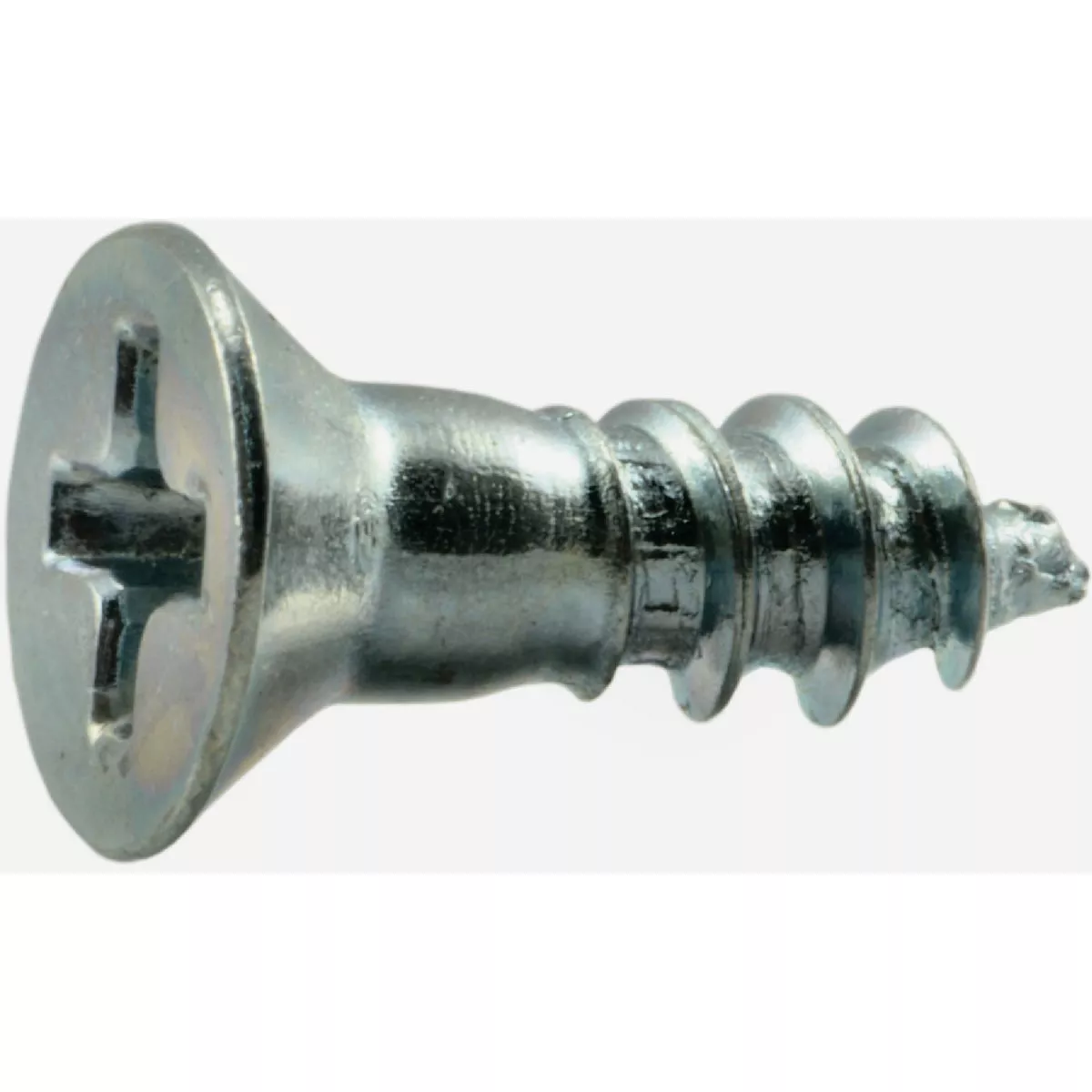 Midwest Fastener #7 x 1/2 In. Zinc Plated Steel Phillips Flat Head Wood Screws