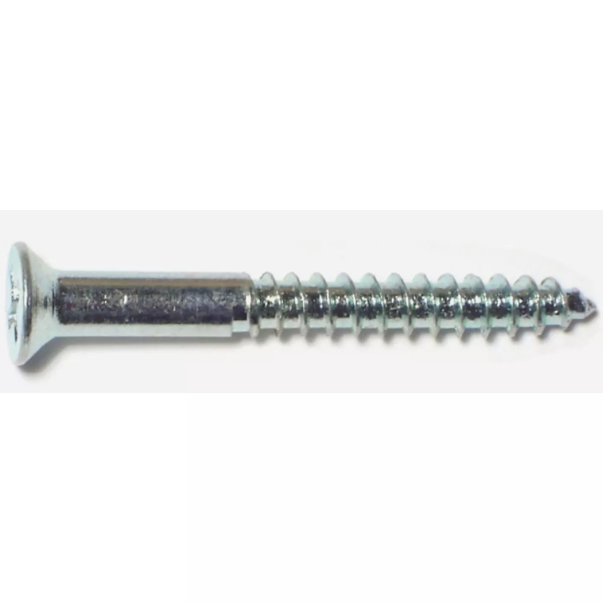 Midwest Fastener #8 x 1-1/2 In. Zinc Plated Steel Phillips Flat Head Wood Screws