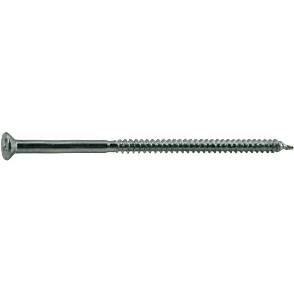 Midwest Fastener #8 x 3-1/2 In. Zinc Plated Steel Phillips Flat Head Wood Screws (100 Ct.)