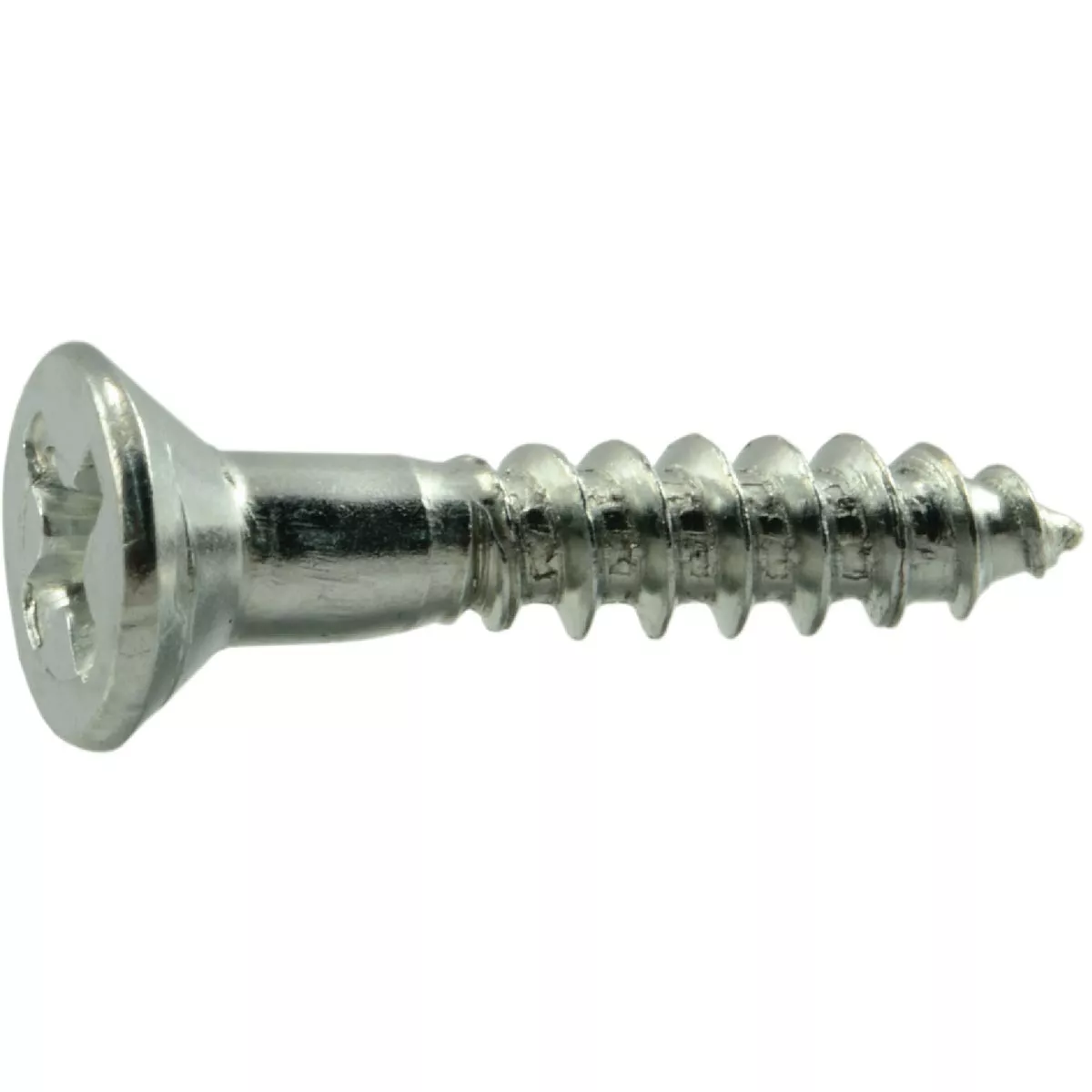 Midwest Fastener #9 x 1 In. Zinc Plated Steel Phillips Flat Head Wood Screws (100 Ct.)