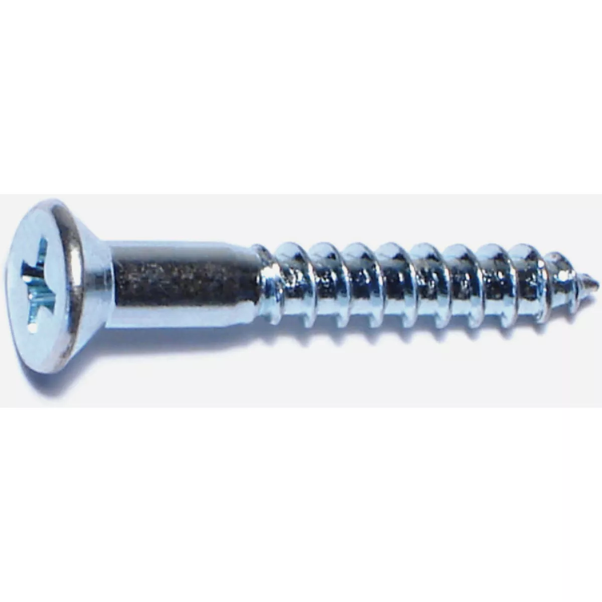 Midwest Fastener #9 x 1-1/4 In. Zinc Plated Steel Phillips Flat Head Wood Screws (100 Ct.)-
