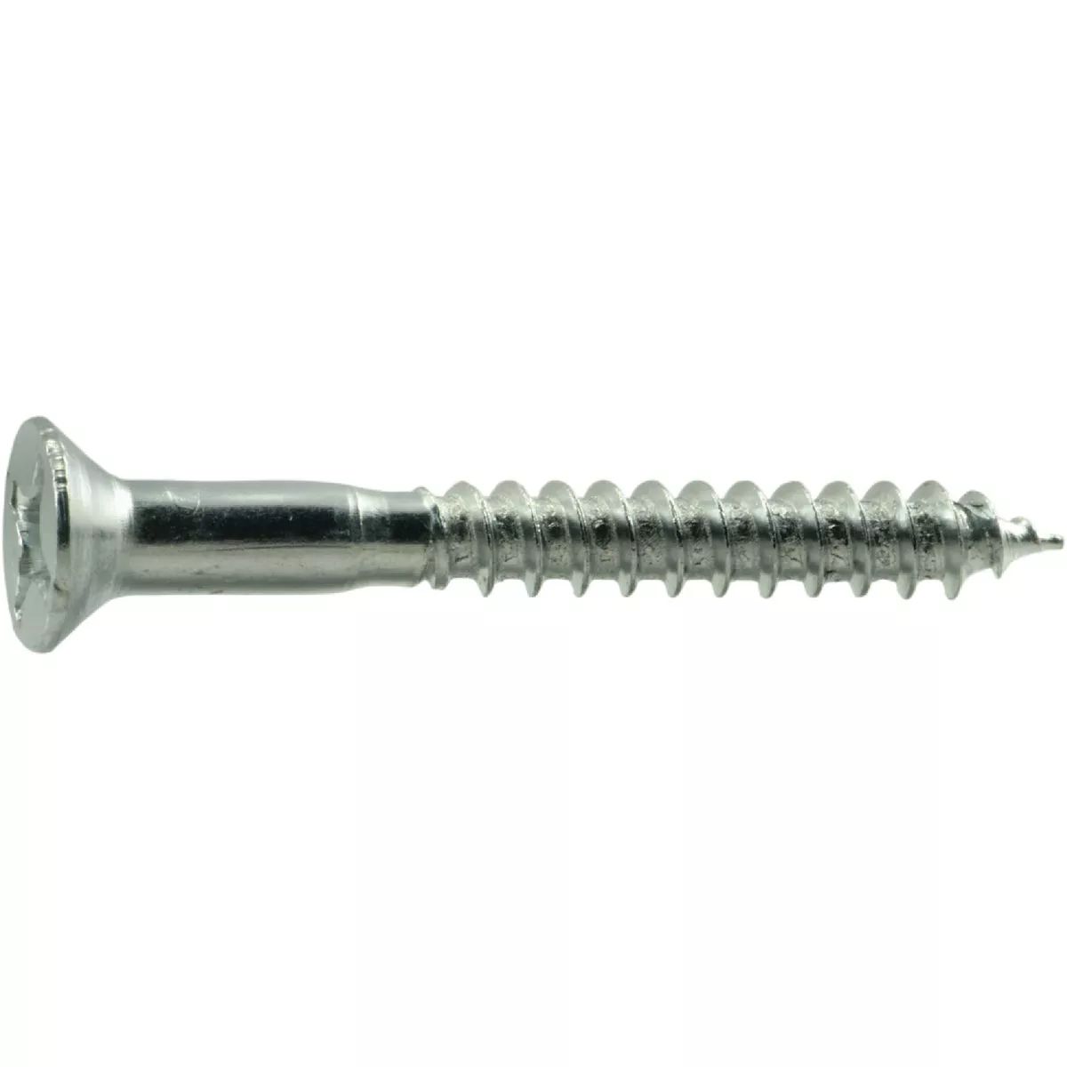 Midwest Fastener #10 x 1-3/4 In. Zinc Plated Steel Phillips Flat Head Wood Screws