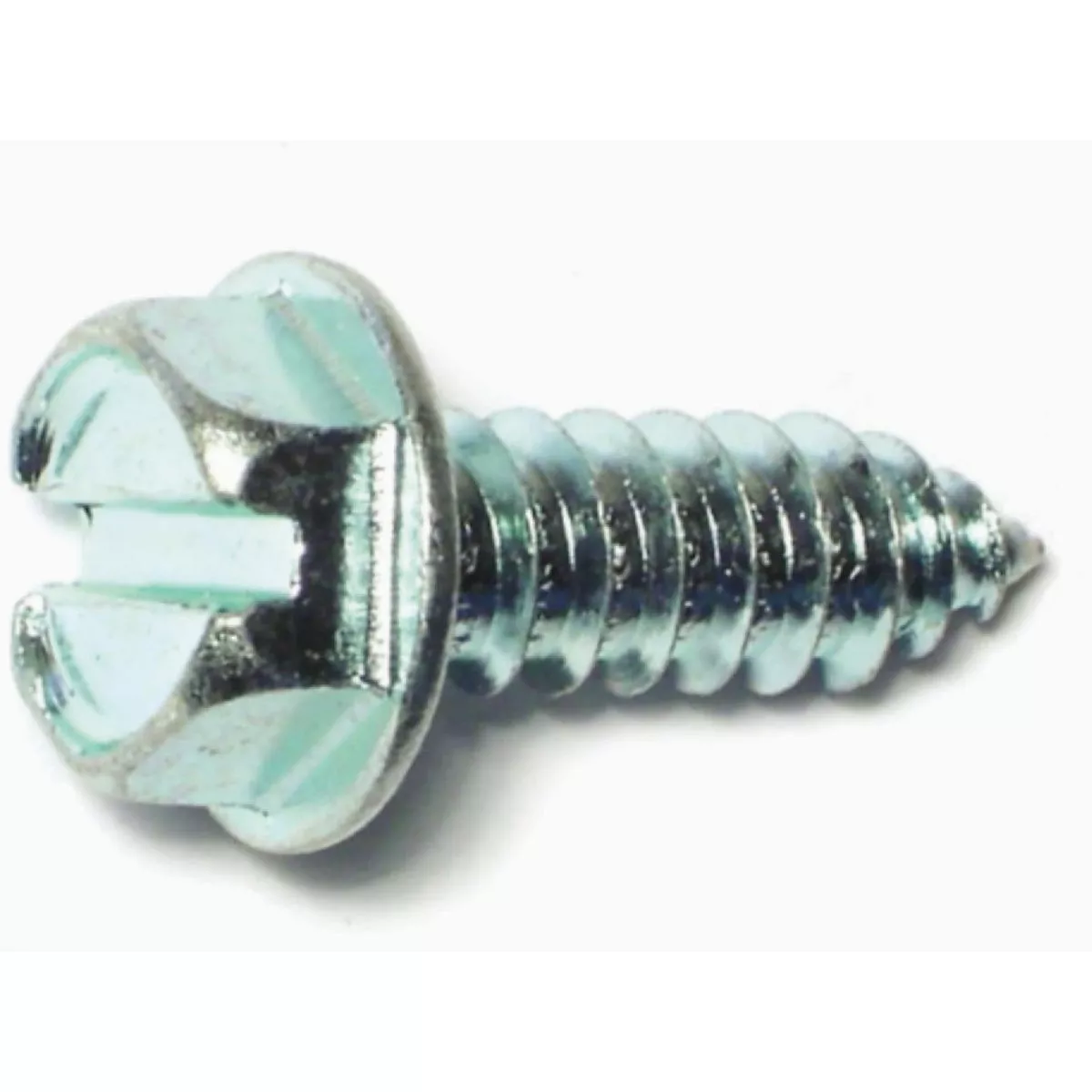 Midwest Fastener #14 x 3/4 In. Zinc Plated Steel Slotted Hex Washer Head Sheet Metal Screws