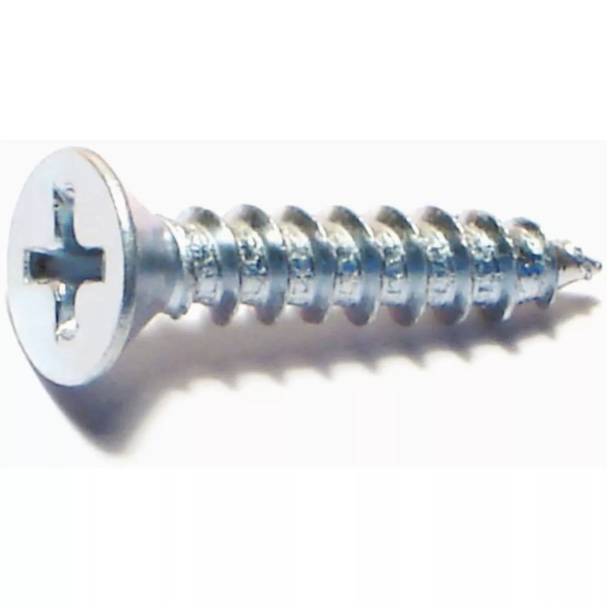 Midwest Fastener #10 x 1 In. Zinc Plated Steel Phillips Flat Head Sheet Metal Screws (100 Ct.)-