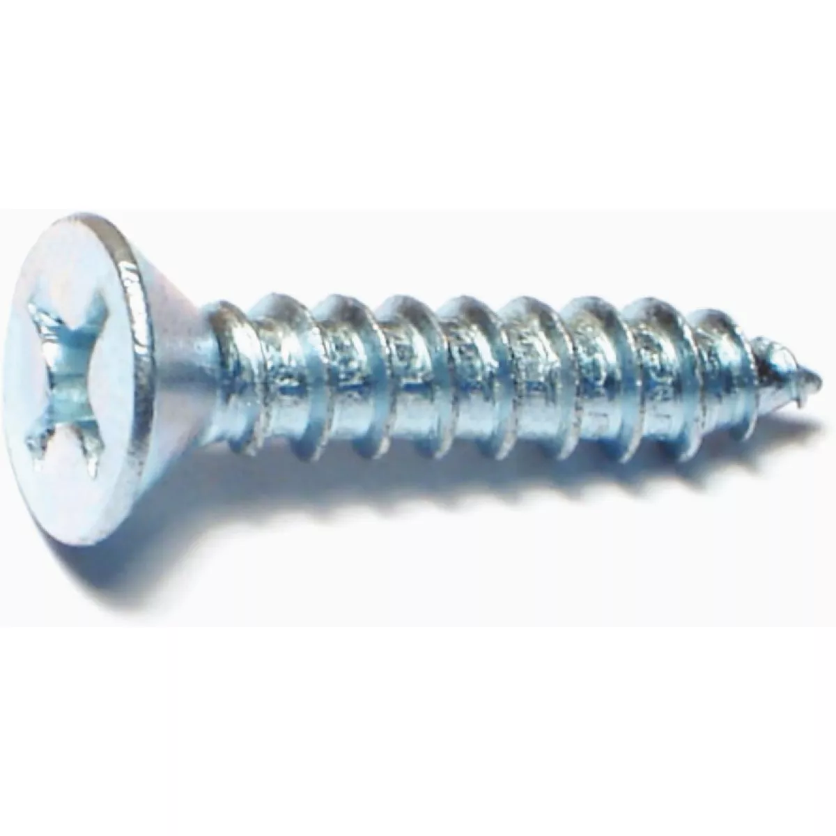 Midwest Fastener #14 x 1-1/4 In. Zinc Plated Steel Phillips Flat Head Sheet Metal Screws (100 Ct.)