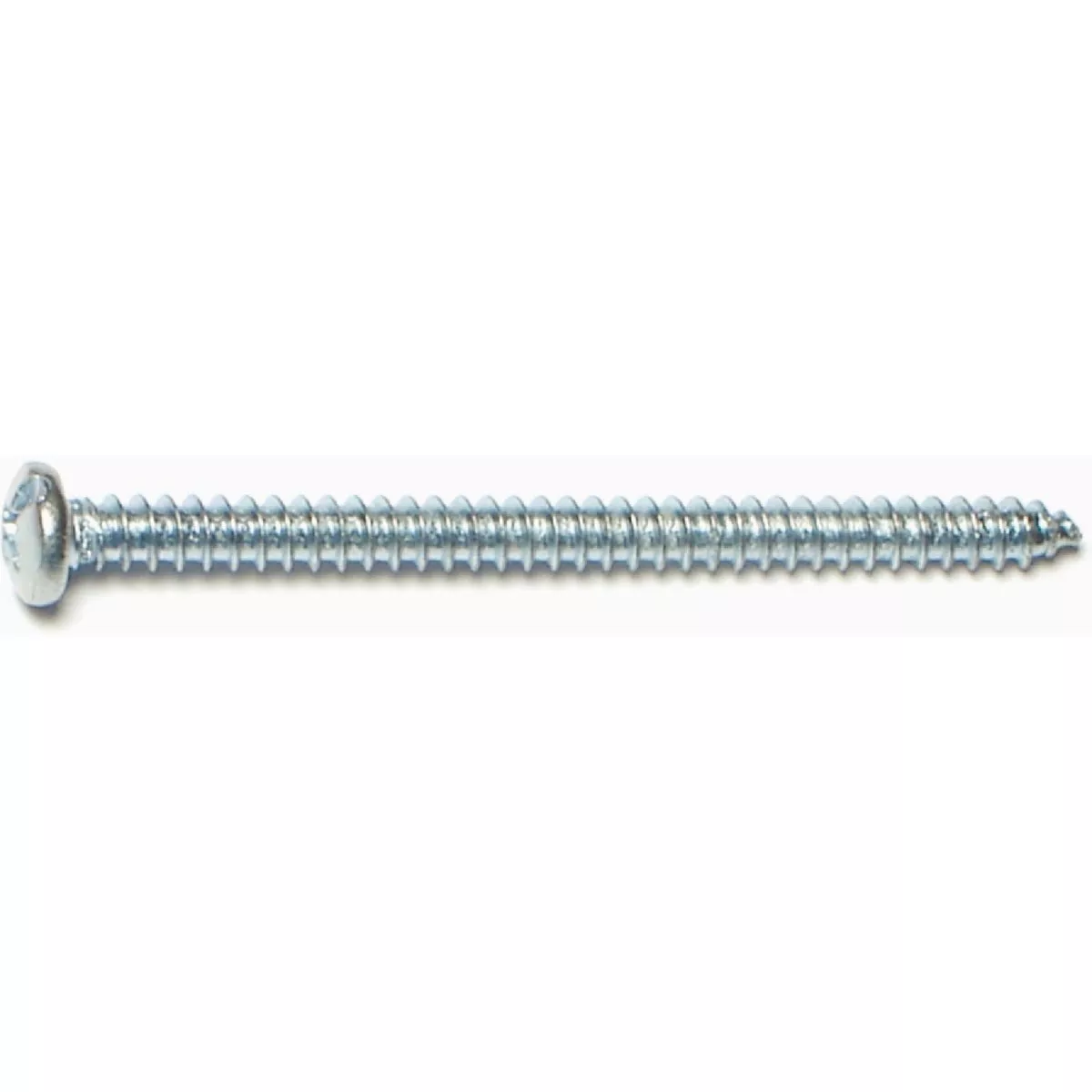 Midwest Fastener #6 x 2 In. Zinc Plated Steel Combo Pan Head Sheet Metal Screws