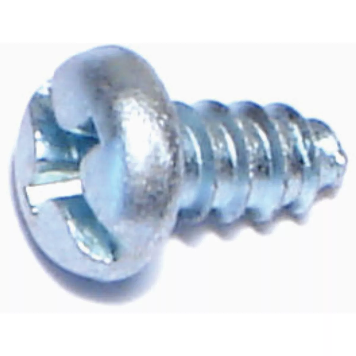 Midwest Fastener #7 x 3/8 In. Zinc Plated Steel Combo Pan Head Sheet Metal Screws (100 Ct.)-
