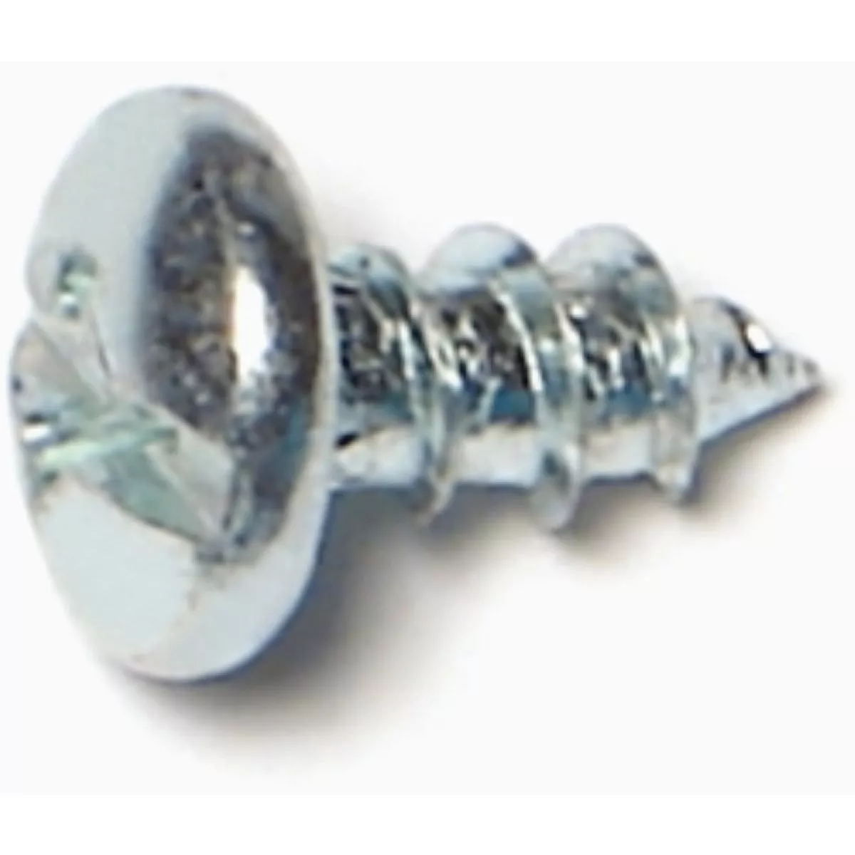 Midwest Fastener #10 x 3/8 In. Zinc Plated Steel Combo Pan Head Sheet Metal Screws