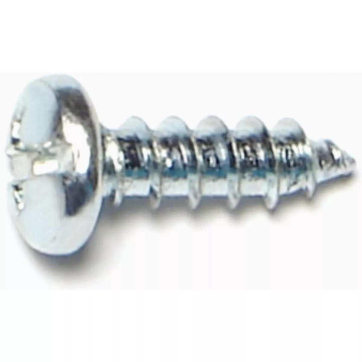 Midwest Fastener #10 x 5/8 In. Zinc Plated Steel Combo Pan Head Sheet Metal Screws (100 Ct.)