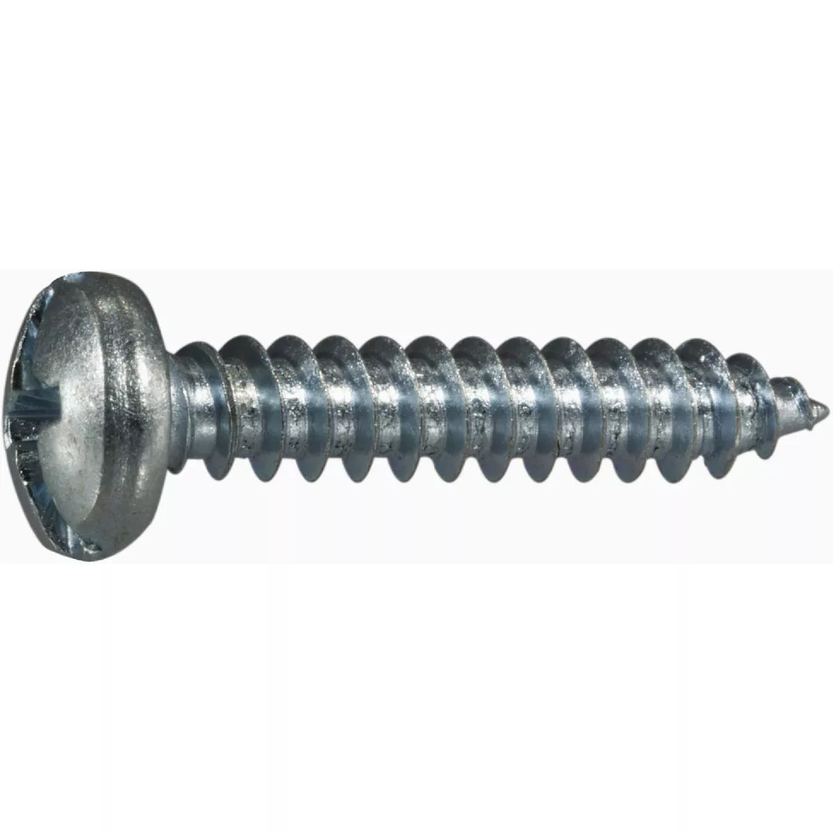 Midwest Fastener #10 x 1 In. Zinc Plated Steel Combo Pan Head Sheet Metal Screws