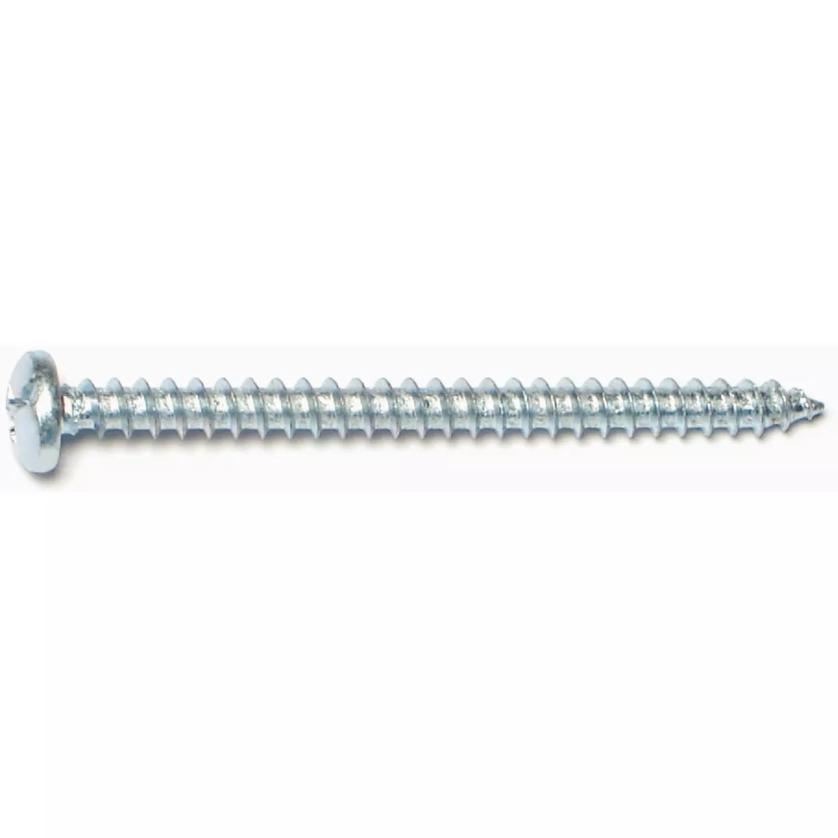 Midwest Fastener #10 x 2-1/2 In. Zinc Plated Steel Combo Pan Head Sheet Metal Screws (100 Ct.)-