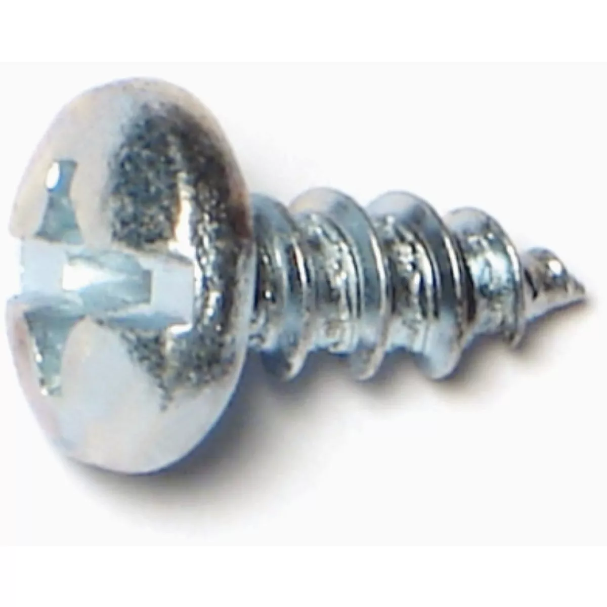 Midwest Fastener #12 x 5/8 In. Zinc Plated Steel Combo Pan Head Sheet Metal Screws (100 Ct.)