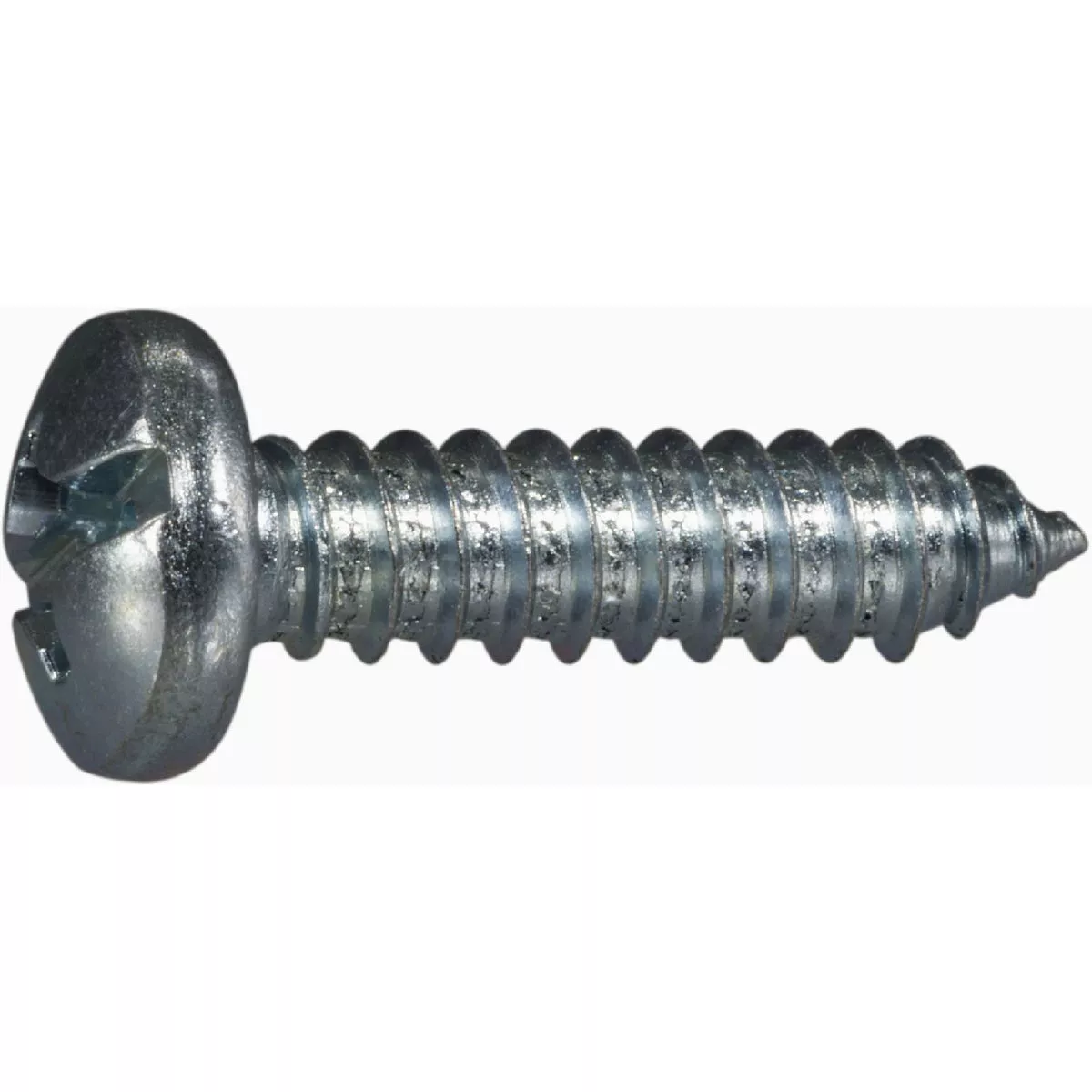 Midwest Fastener #14 x 1 In. Zinc Plated Steel Combo Pan Head Sheet Metal Screws (100 Ct.)