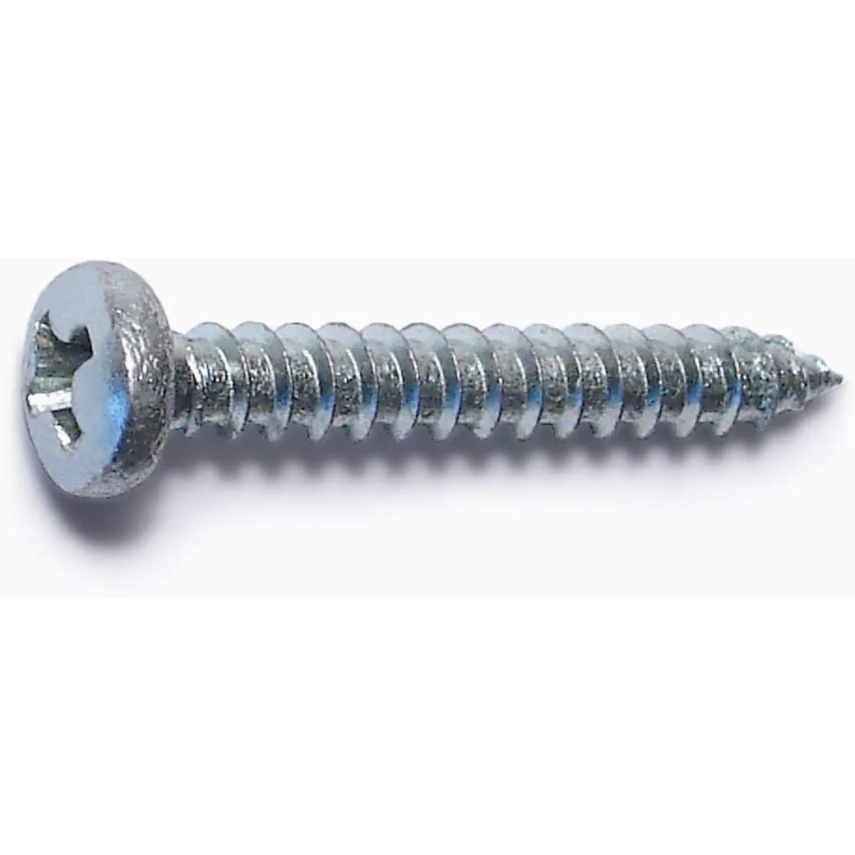 Midwest Fastener #6 x 1 In. Zinc Plated Steel Phillips Pan Head Sheet Metal Screws (100 Ct.)-