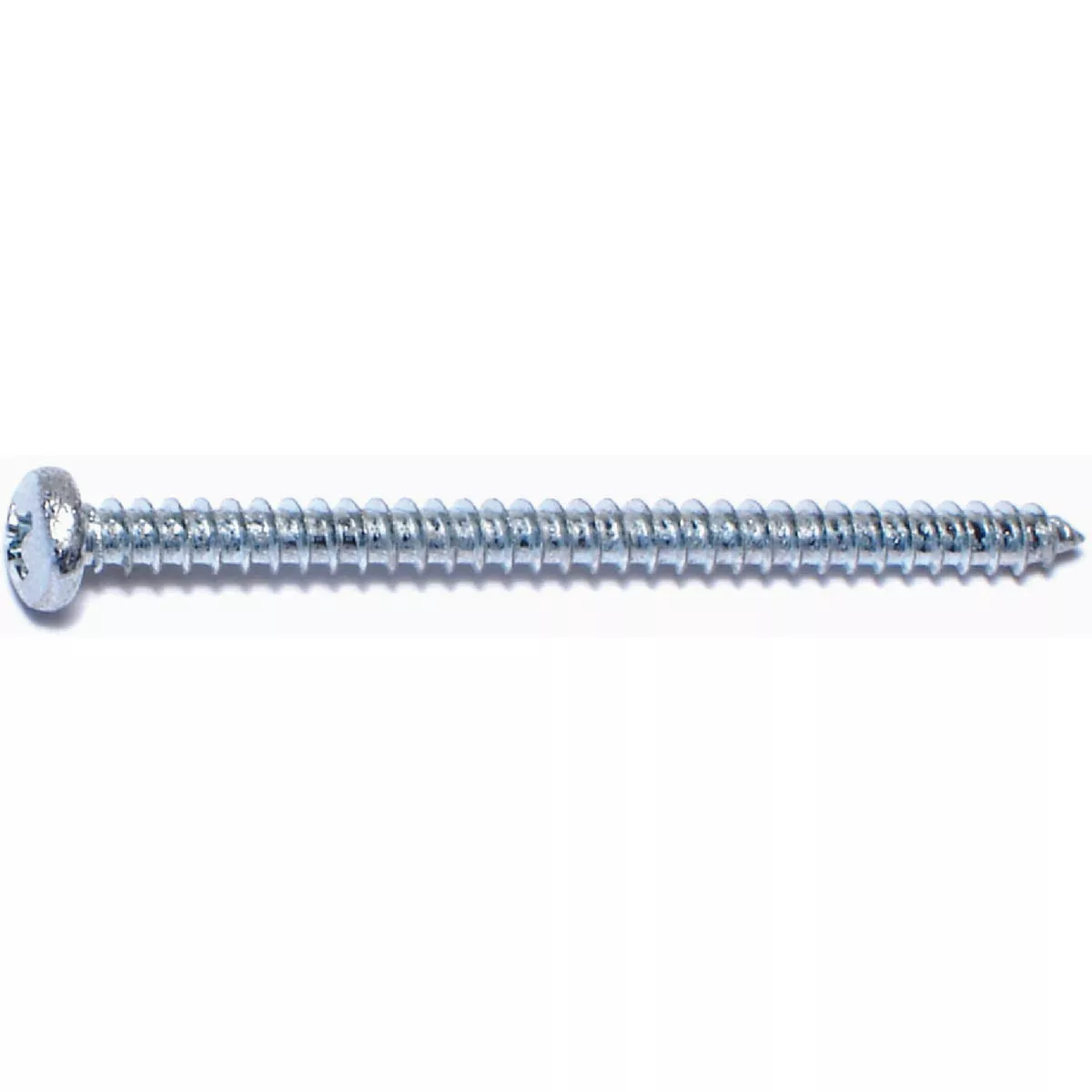 Midwest Fastener #6 x 2 In. Zinc Plated Steel Phillips Pan Head Sheet Metal Screws (100 Ct.)
