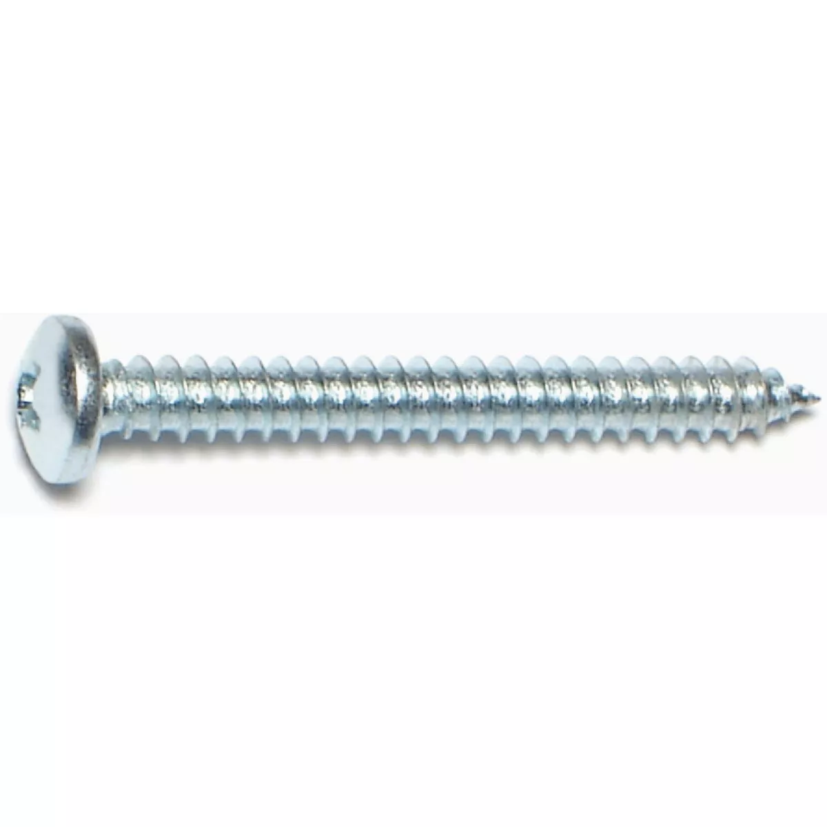 Midwest Fastener #8 x 1-1/2 In. Zinc Plated Steel Phillips Pan Head Sheet Metal Screws (100 Ct.)