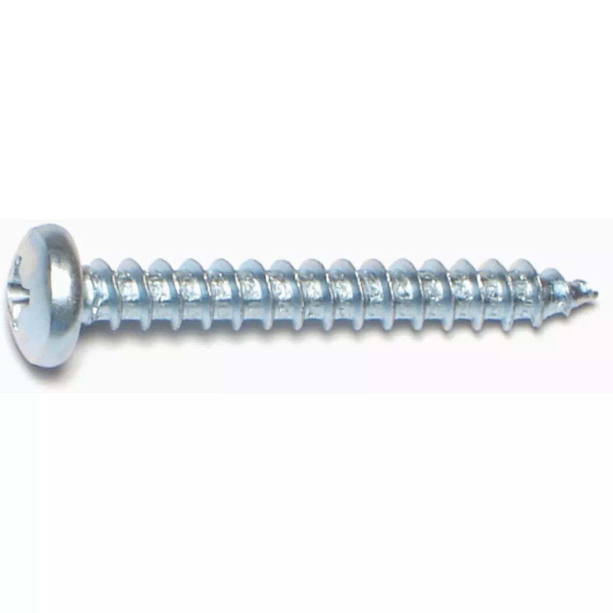 Midwest Fastener #10 x 1-1/2 In. Zinc Plated Steel Phillips Pan Head Sheet Metal Screws (100 Ct.)-