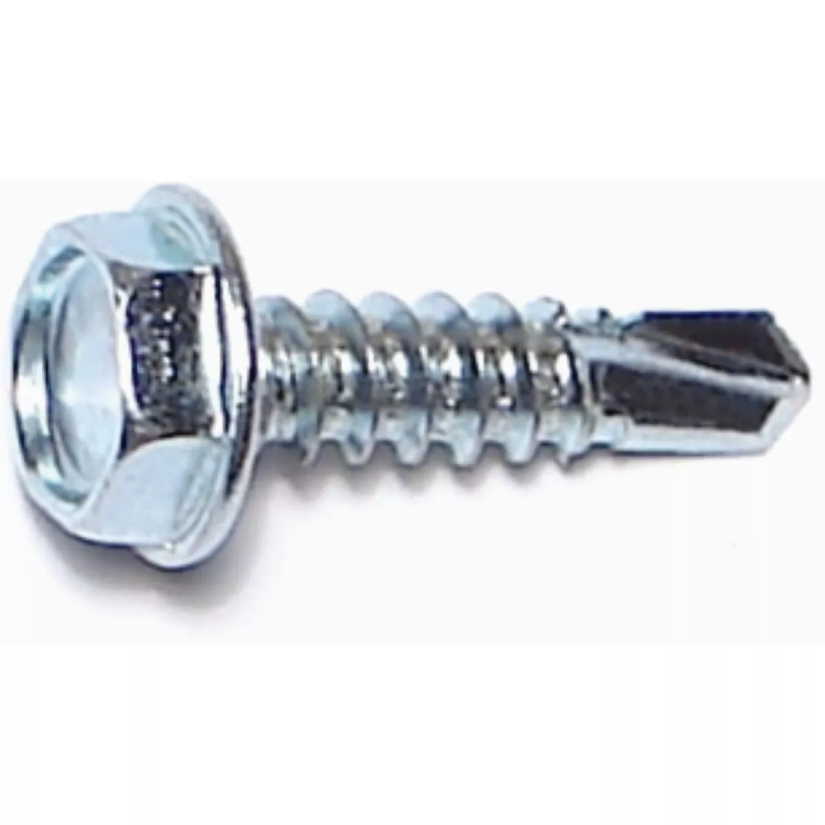 Midwest Fastener #10-16 x 3/4 In. Zinc Plated Steel Hex Washer Head Self-Drilling Screws (100 Ct.)-