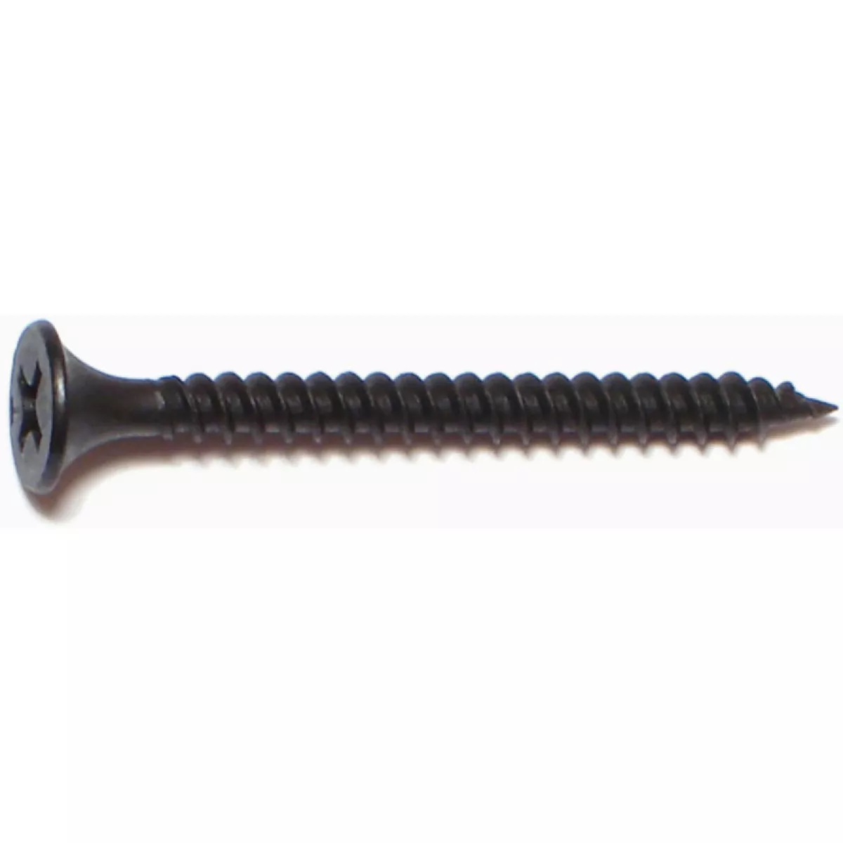 Midwest Fastener #6 x 1-5/8 In. Black Phosphate Steel Fine Thread Phillips Bugle Head Drywall Screws (5000 Ct.)