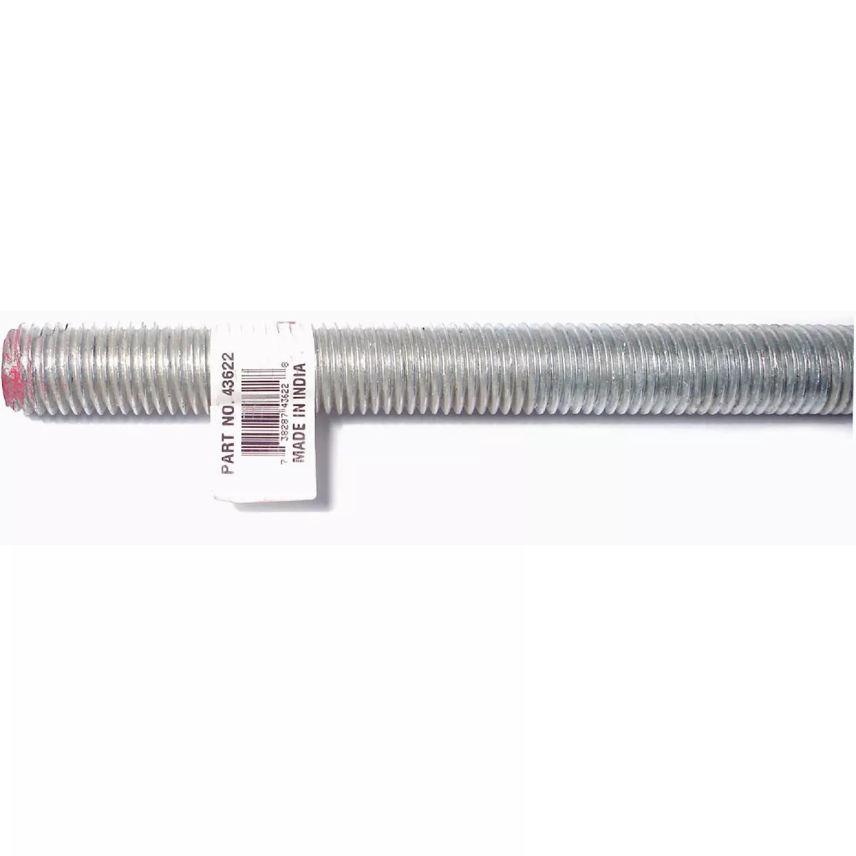 Midwest Fastener 1 In.-8 x 36 In. Zinc Plated Grade 2 Steel Coarse Thread Threaded Rod (1 Ct.)-