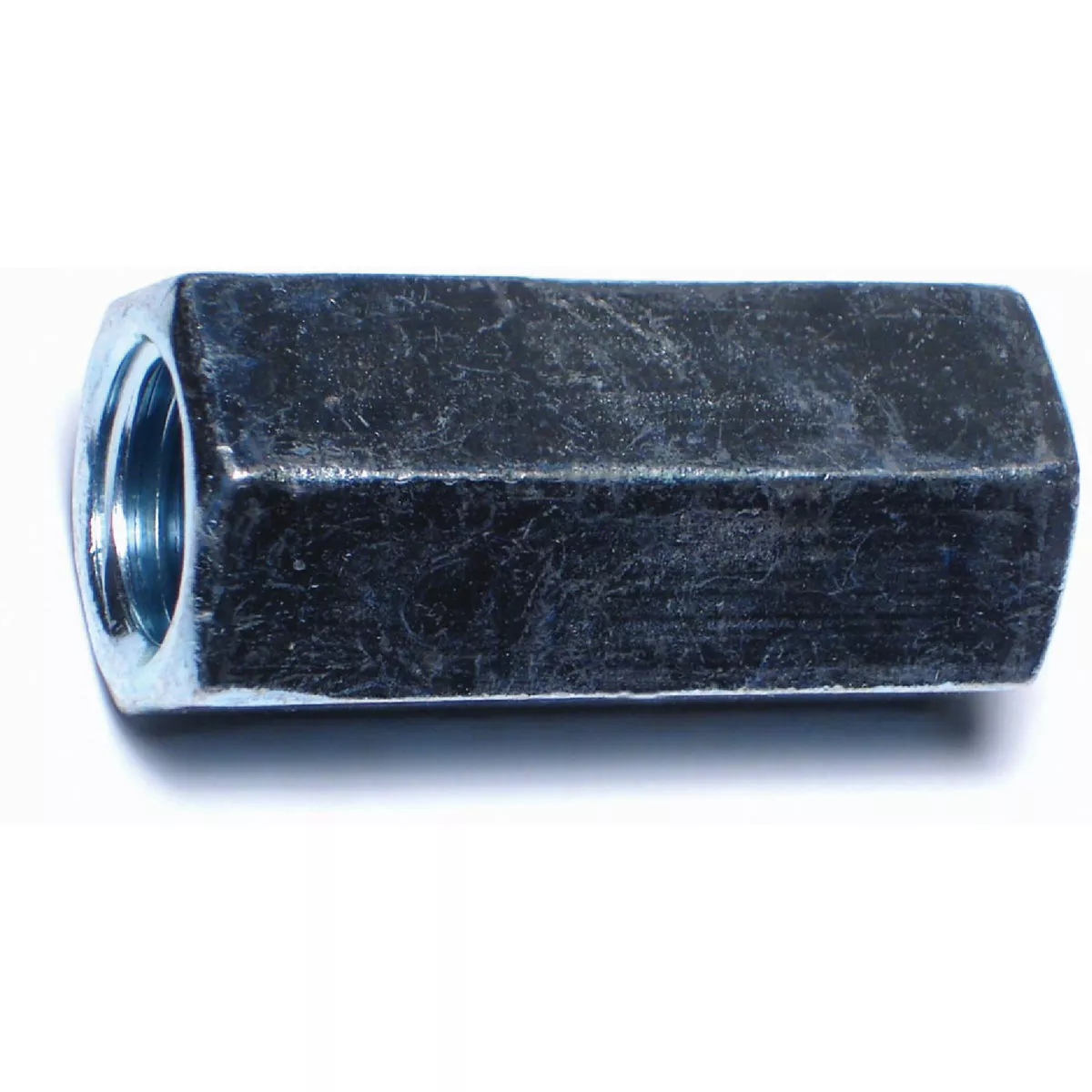 Midwest Fastener 5/8 In.-11 x 13/16 In. x 2-1/8 In. Zinc Plated Steel Coarse Thread Rod Coupling Nuts