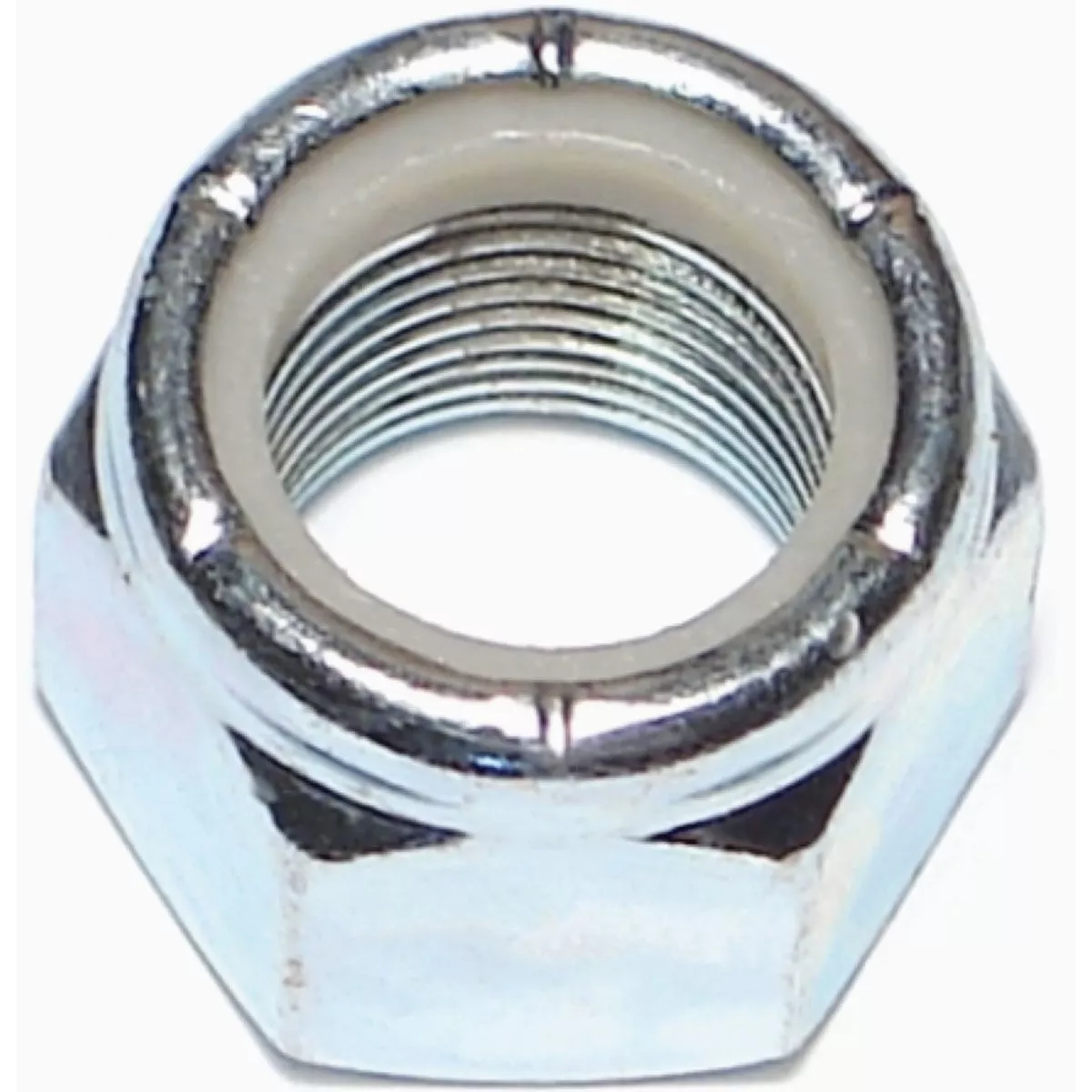 Midwest Fastener 3/4 In.-16 Zinc Plated Grade 2 Steel Fine Thread Nylon Insert Lock Nuts (20 Ct.)