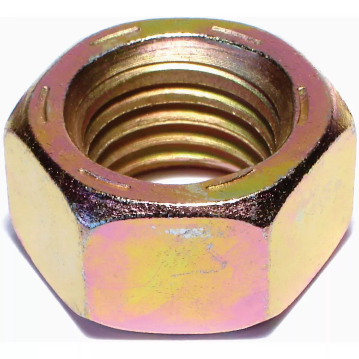 Midwest Fastener 7/8 In.-9 Zinc Plated Grade 8 Steel Coarse Thread Hex Nuts (5 Ct.)