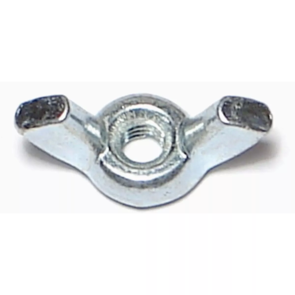 Midwest Fastener #8-32 x 29/32 In. Zinc Plated Steel Coarse Thread Cold Forged Wing Nuts - photo 2