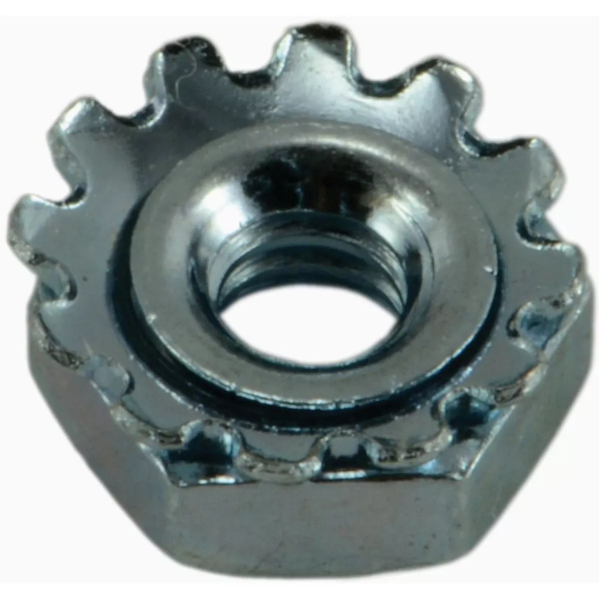 Midwest Fastener #4-40 Zinc Plated Grade 2 Steel Coarse Thread Kep Lock Nuts (100 Ct.)