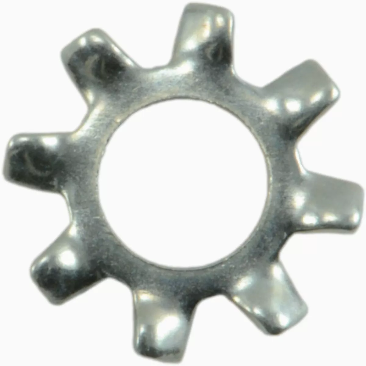 Midwest Fastener #6 x 9/64 In. x 9/32 In. Zinc Plated Grade 2 Steel External Tooth Lock Washers