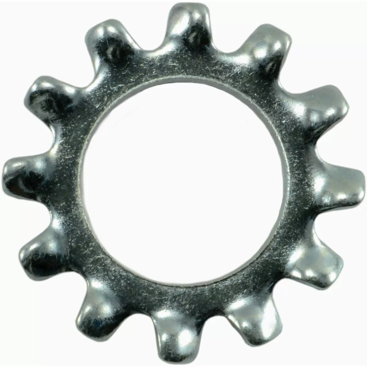 Midwest Fastener 3/8 In. x 45/64 In. Zinc Plated Grade 2 Steel External Tooth Lock Washers
