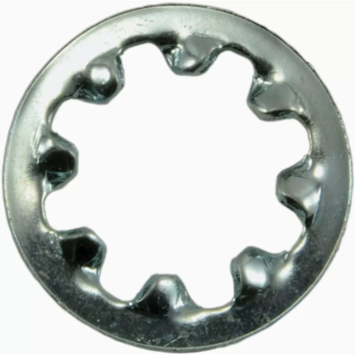 Midwest Fastener #12 x 7/32 In. x 13/32 In. Zinc Plated Grade 2 Steel Internal Tooth Lock Washers (100 Ct.)-
