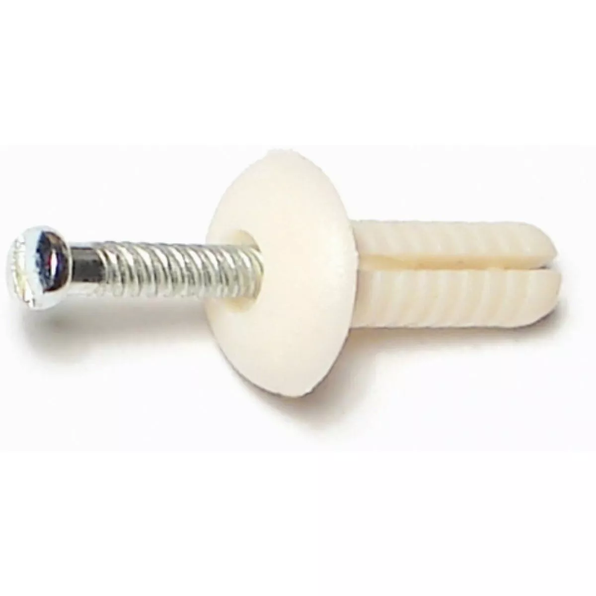 Midwest Fastener 1/4 In. x 3/4 In. Nylon Plastic Mushroom Nail Drive Anchors (100 Ct.)
