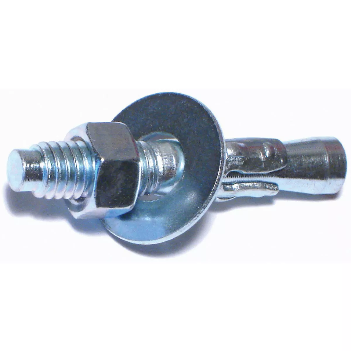 Midwest Fastener 3/8 In. x 2-1/4 In. Zinc Plated Steel Concrete Wedge Stud Anchor (50 Ct.)