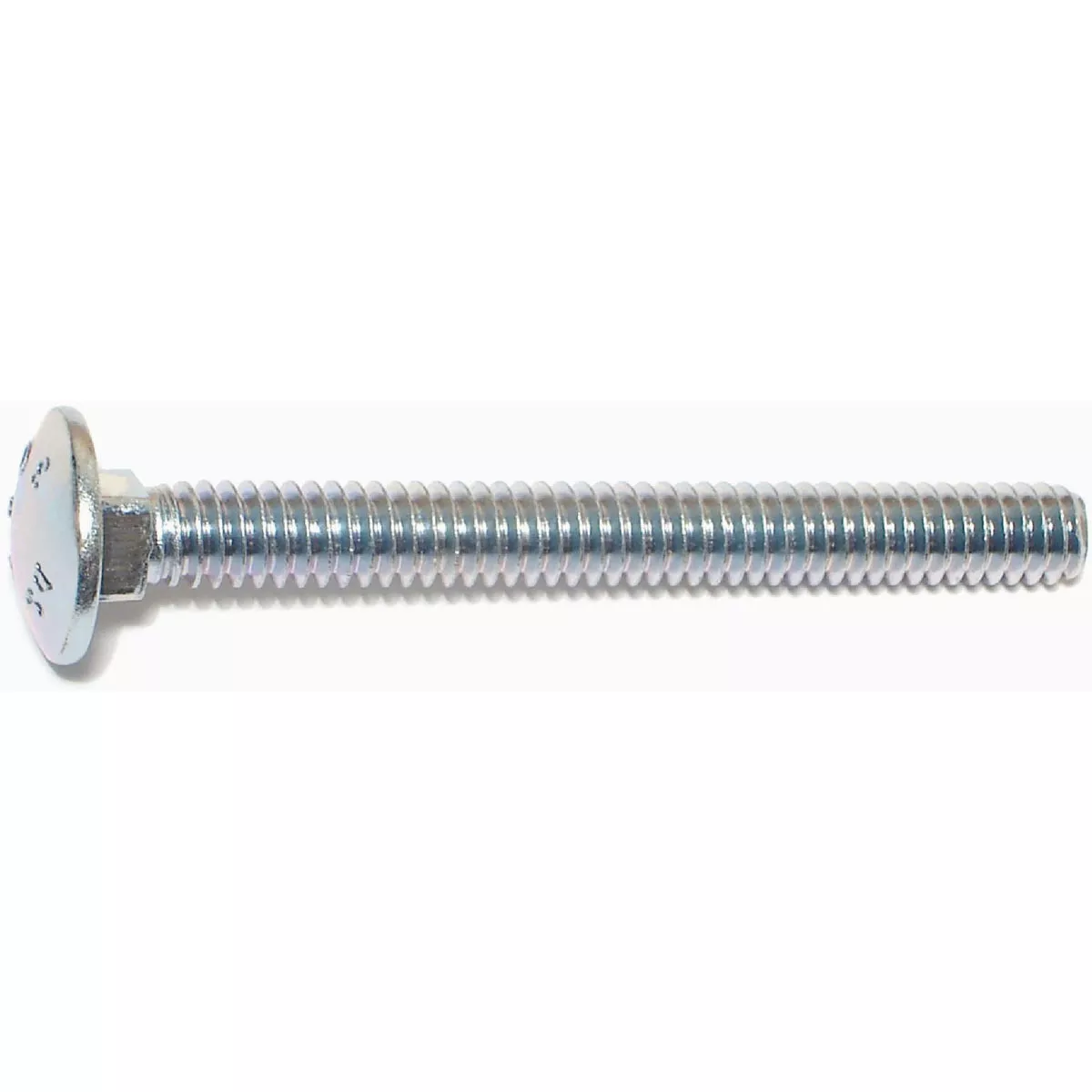 Midwest Fastener 1/4 In.-20 x 2-1/2 In. Zinc Plated Grade 2 / A307 Steel Coarse Thread Carriage Bolt (305 Ct.)-